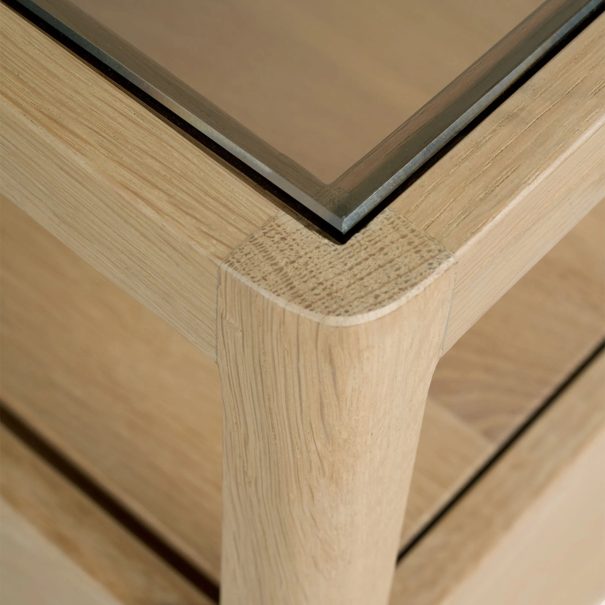 Spindle Bedside Table - Oak - Image 6