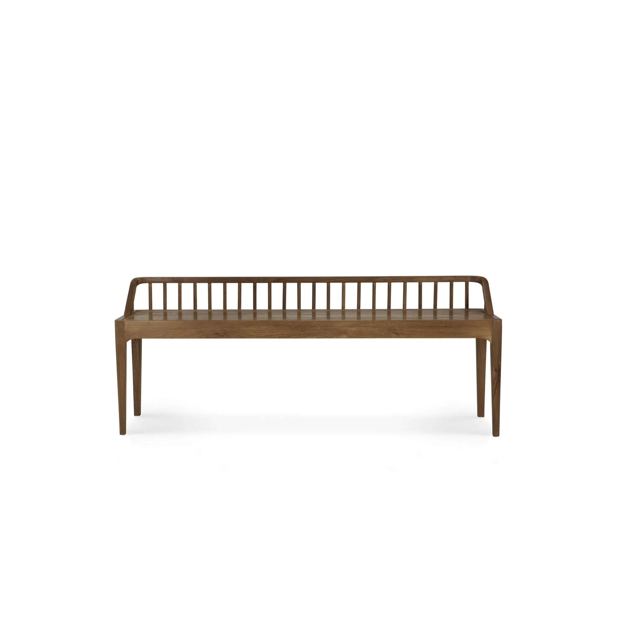 Spindle Bench - Reclaimed Teak - Image 2