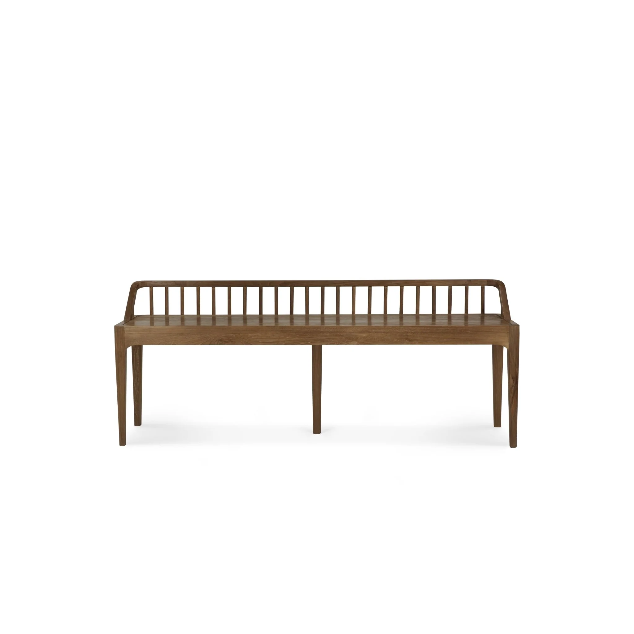 Spindle Bench - Reclaimed Teak - Image 4