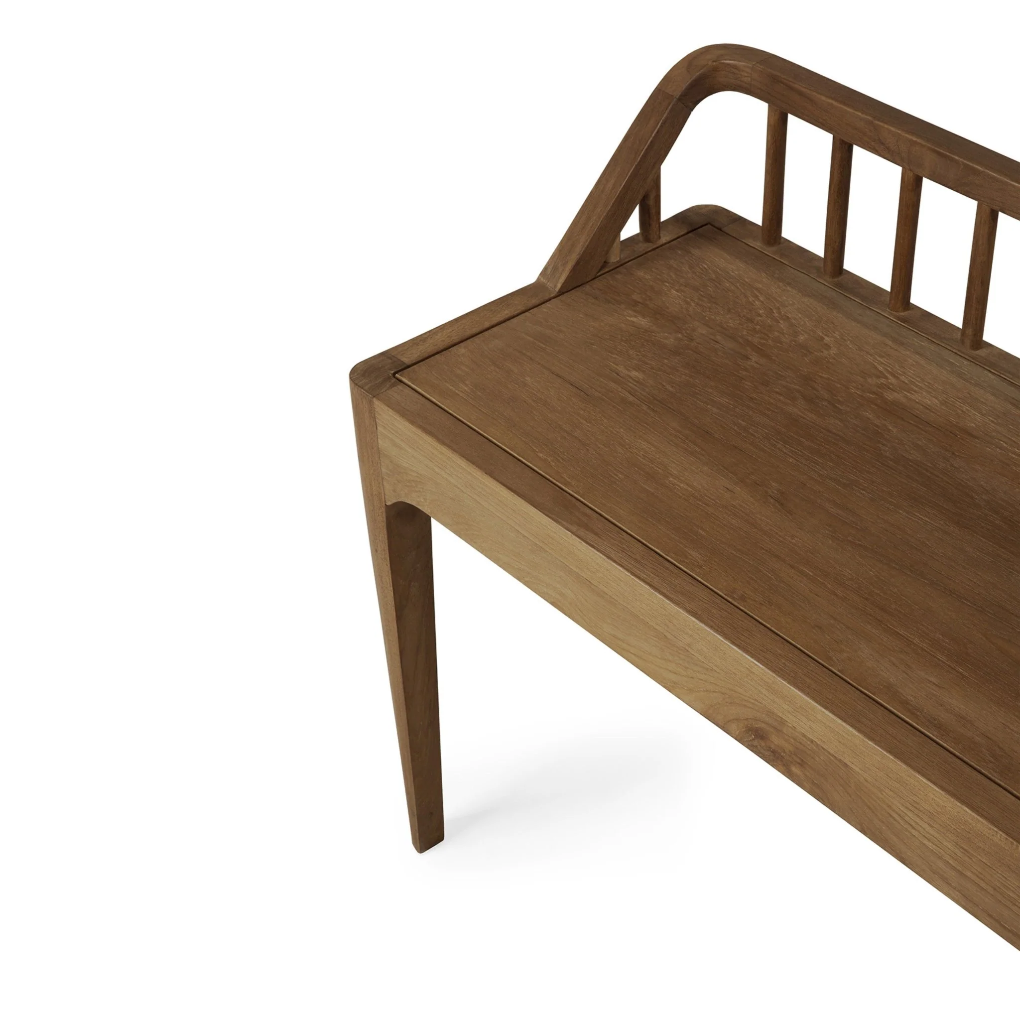 Spindle Bench - Reclaimed Teak - Image 6