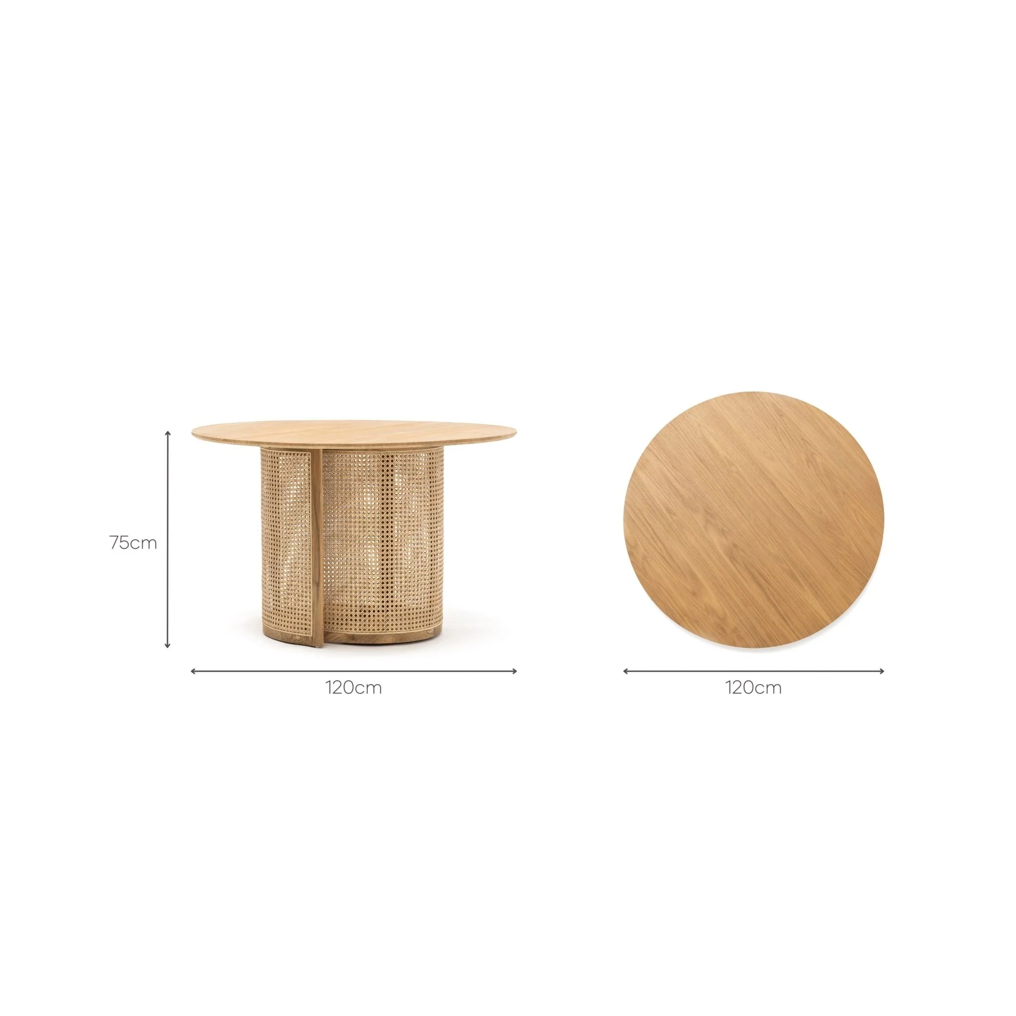 St Martin - Round Table - Natural - Image 12