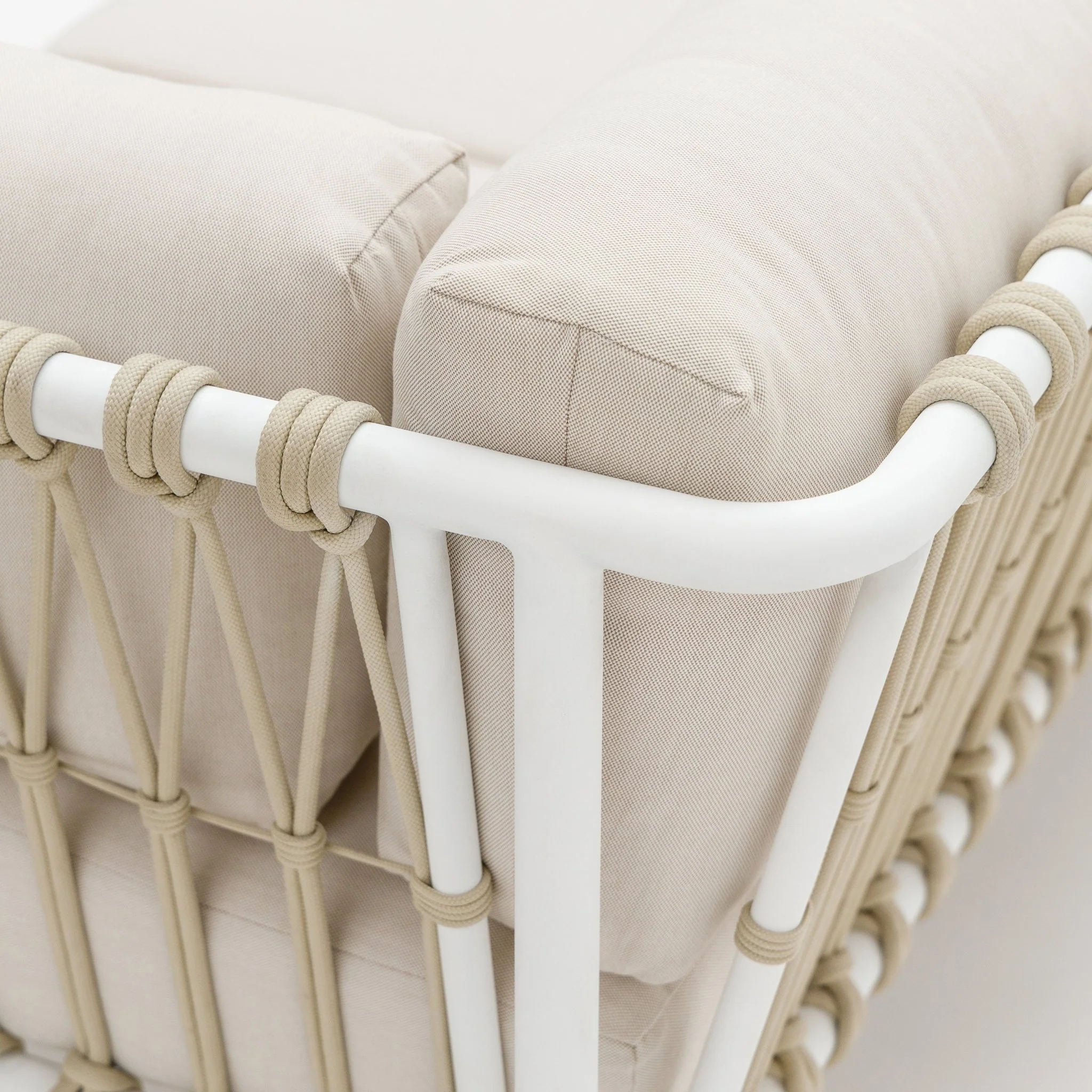 Swing 3 Seater Sofa - Sand - Image 9
