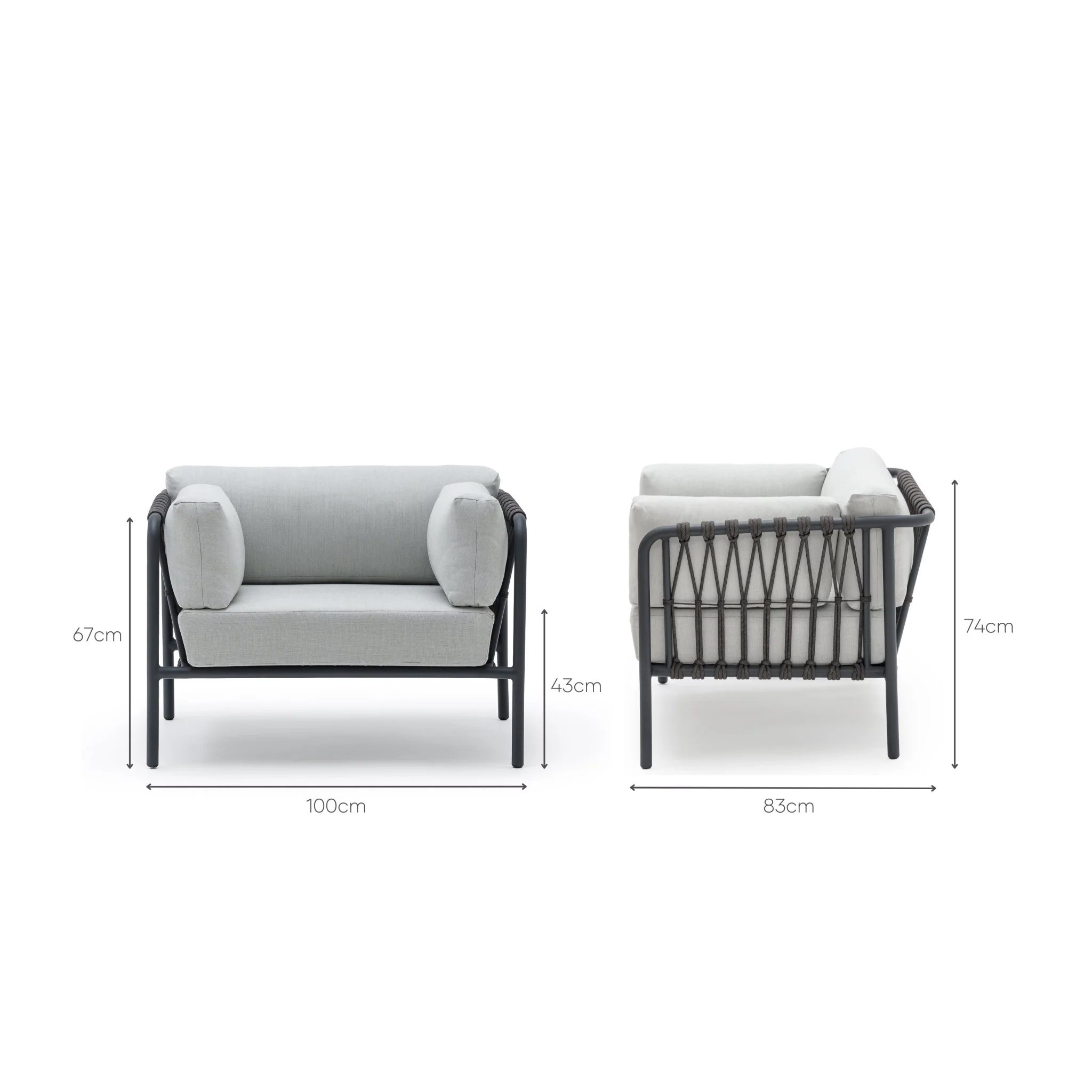 Swing Lounge Chair - Mist - Image 18