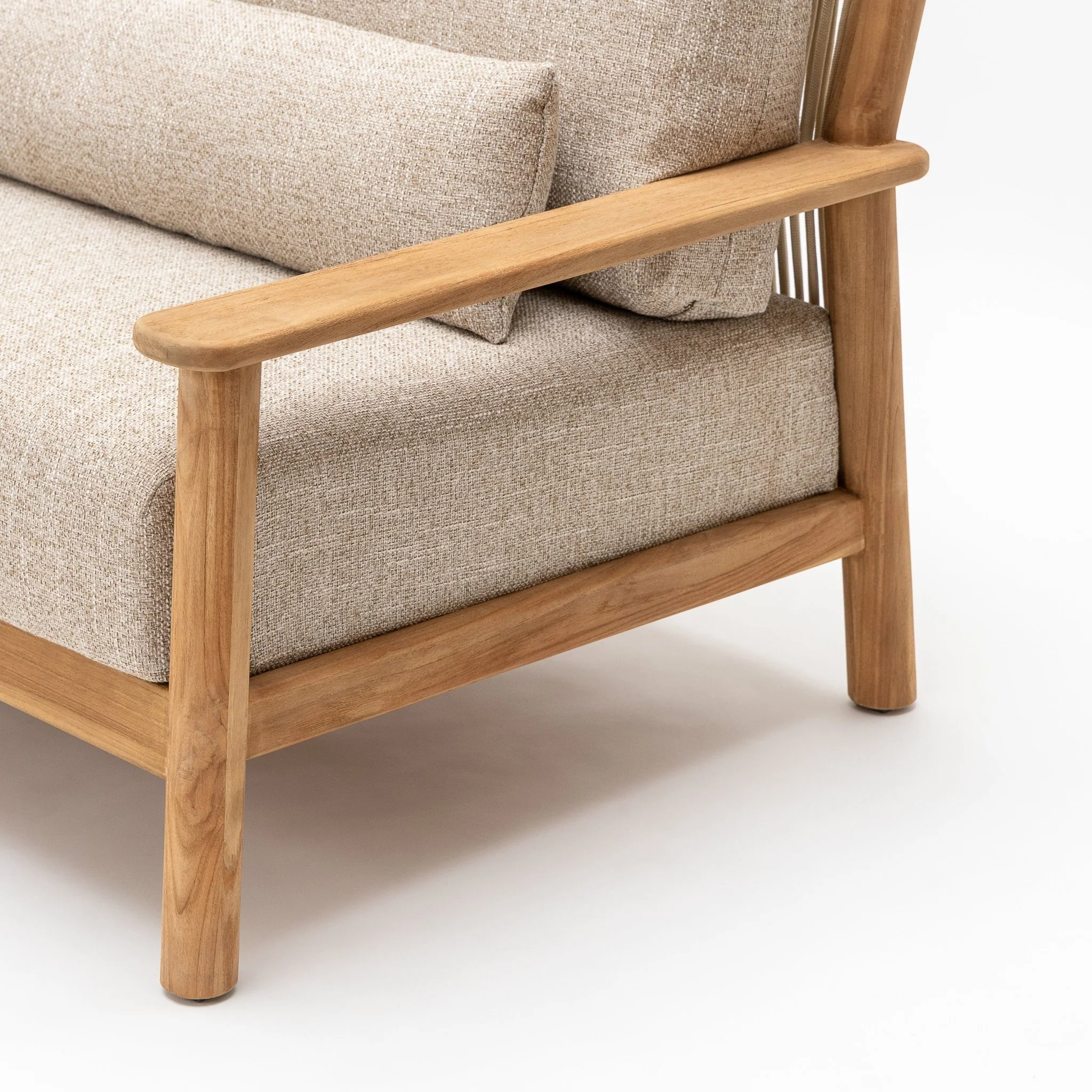 Tahiti 3 Seater Sofa - Almond - Image 8