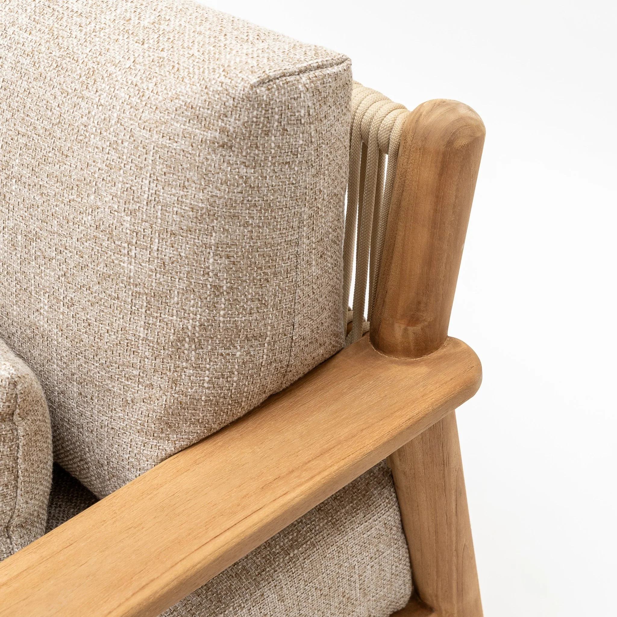 Tahiti 3 Seater Sofa - Almond - Image 9