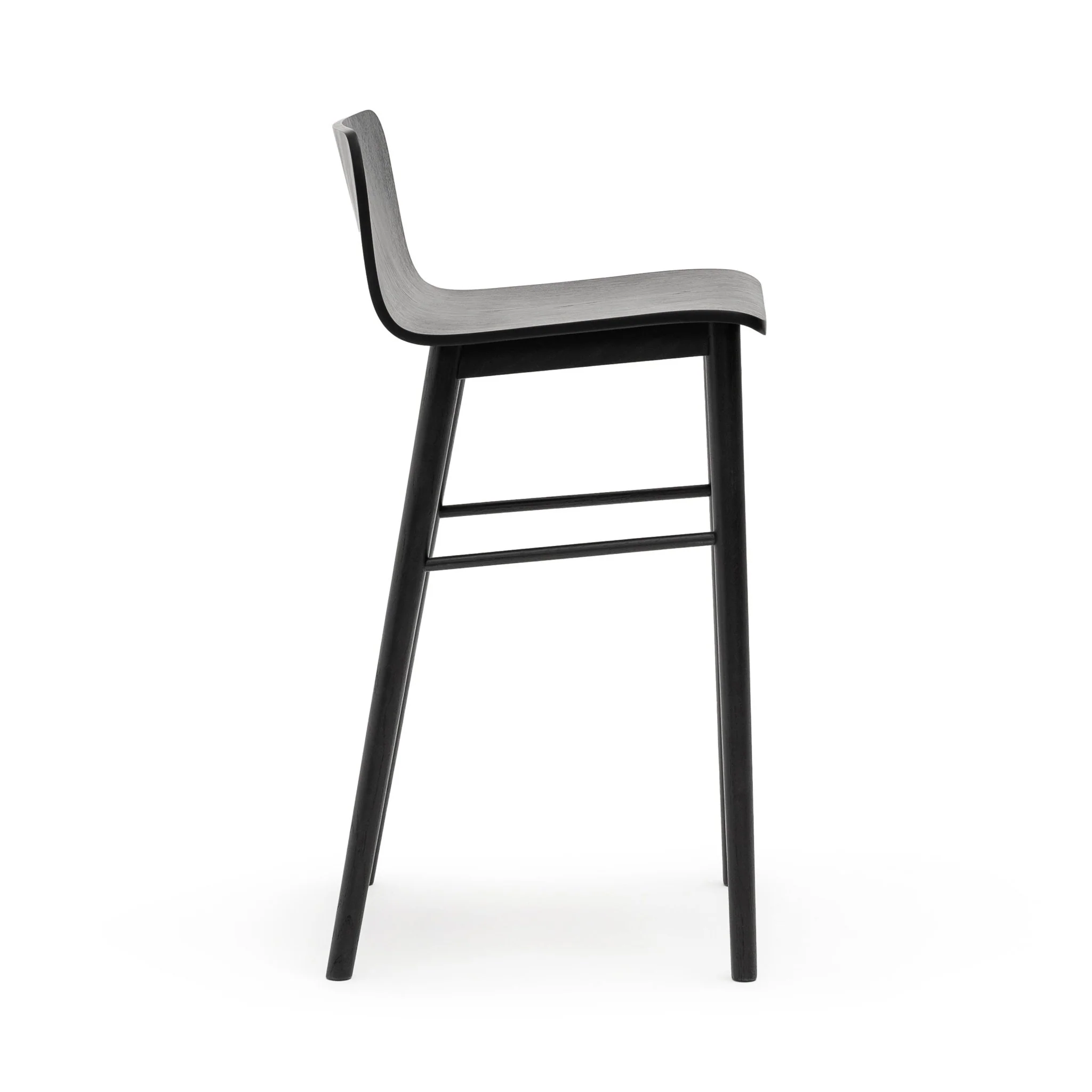 Tami Bar Stool - Black Oak - Image 3