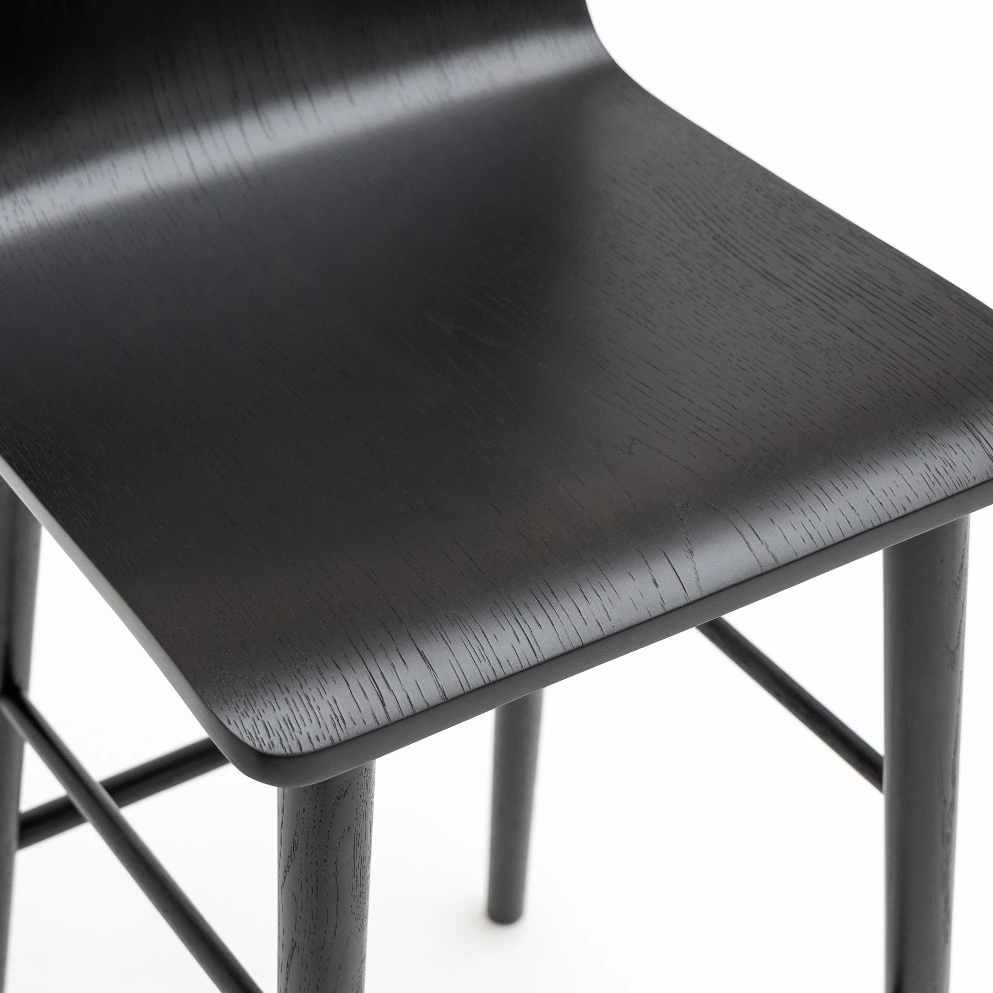 Tami Bar Stool - Black Oak - Image 7