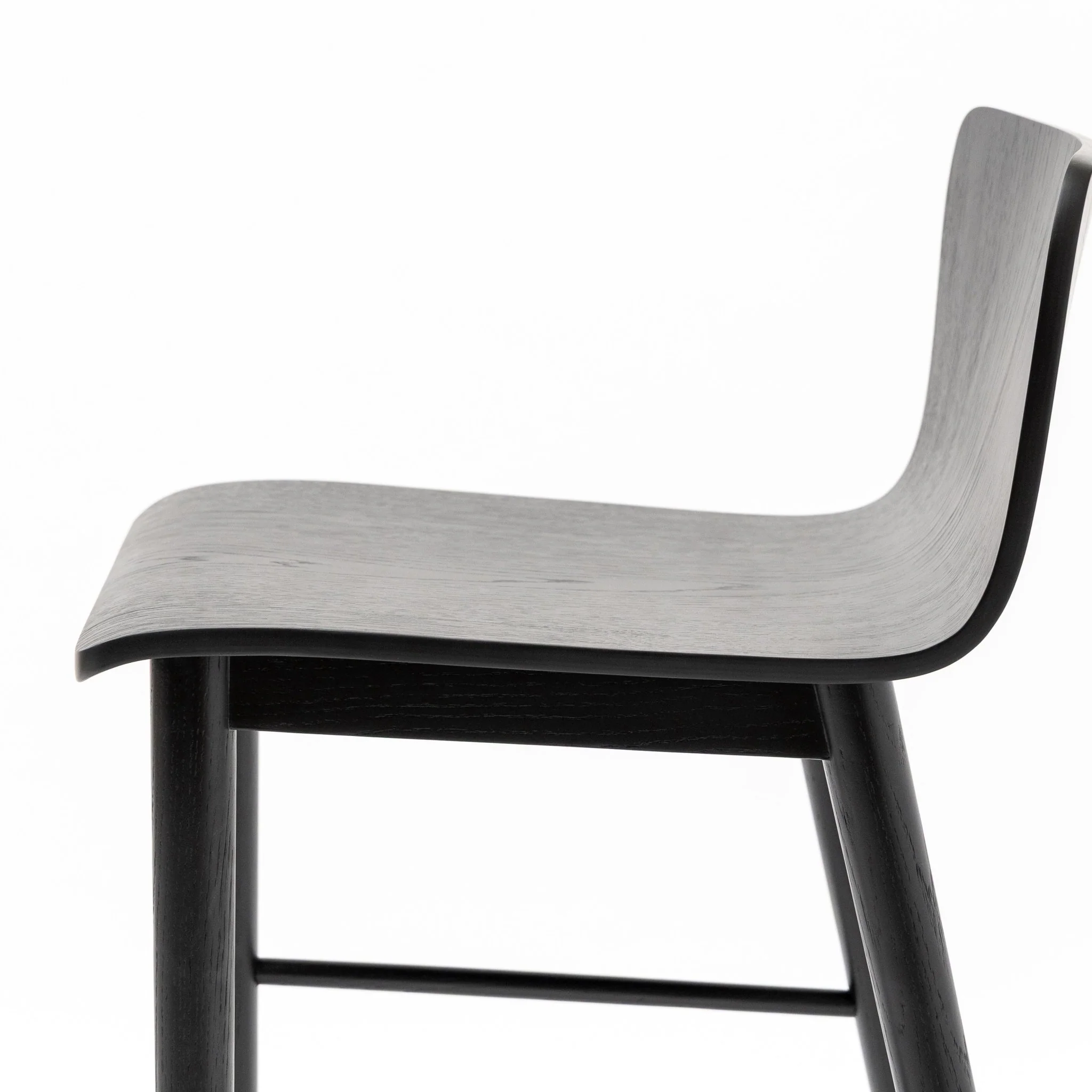 Tami Bar Stool - Black Oak - Image 9