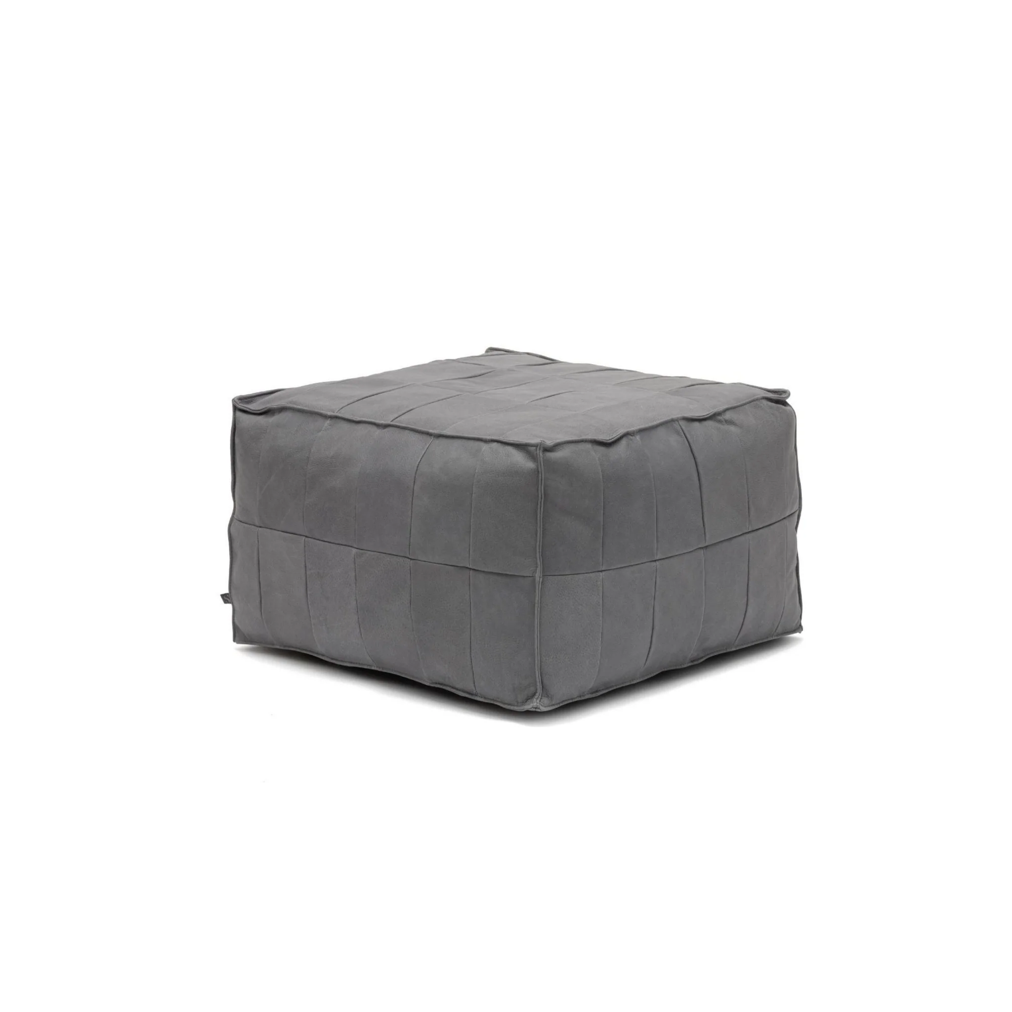 Tanbo Stool - Charcoal Leather