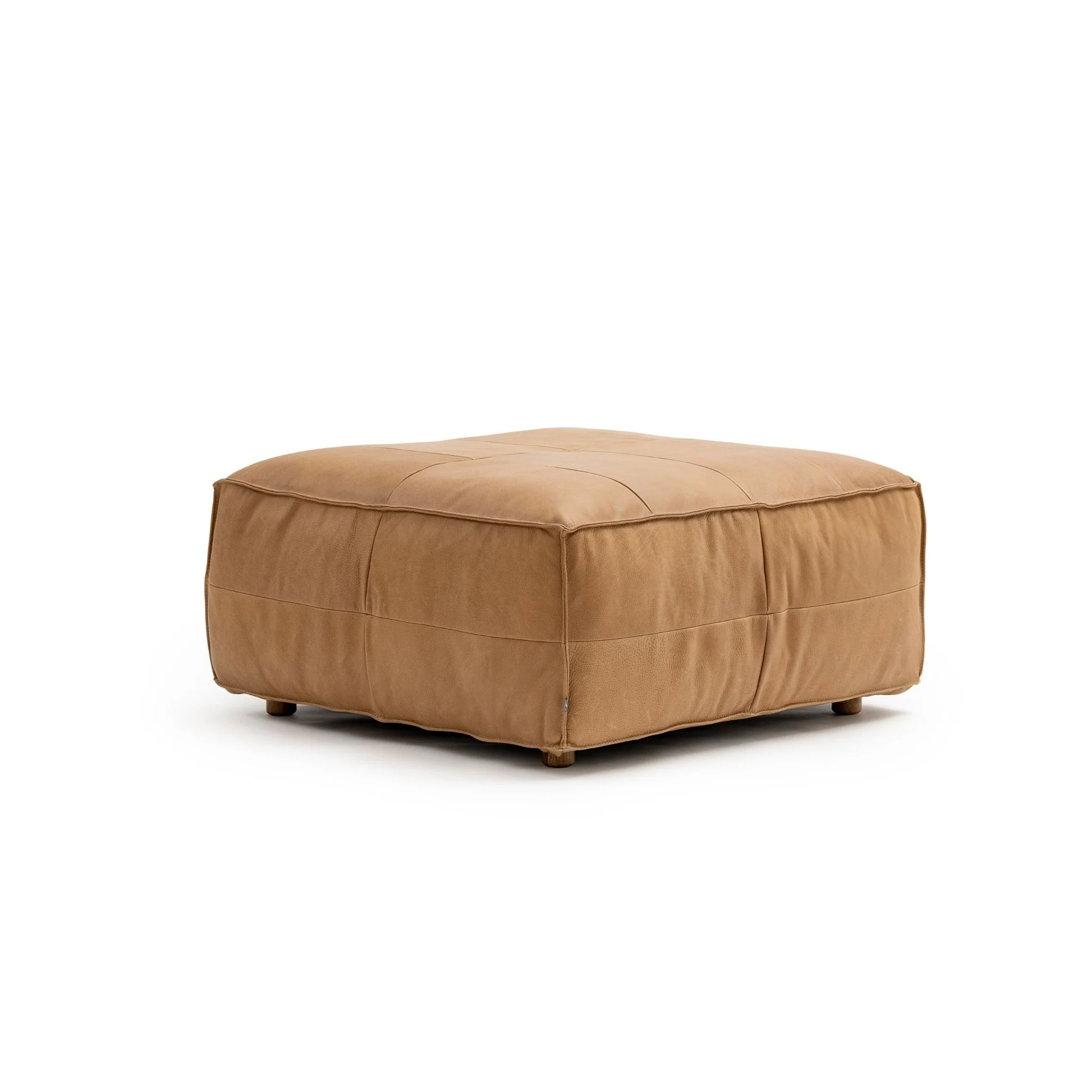 Tanbo Stool - Pecan Leather - Image 7