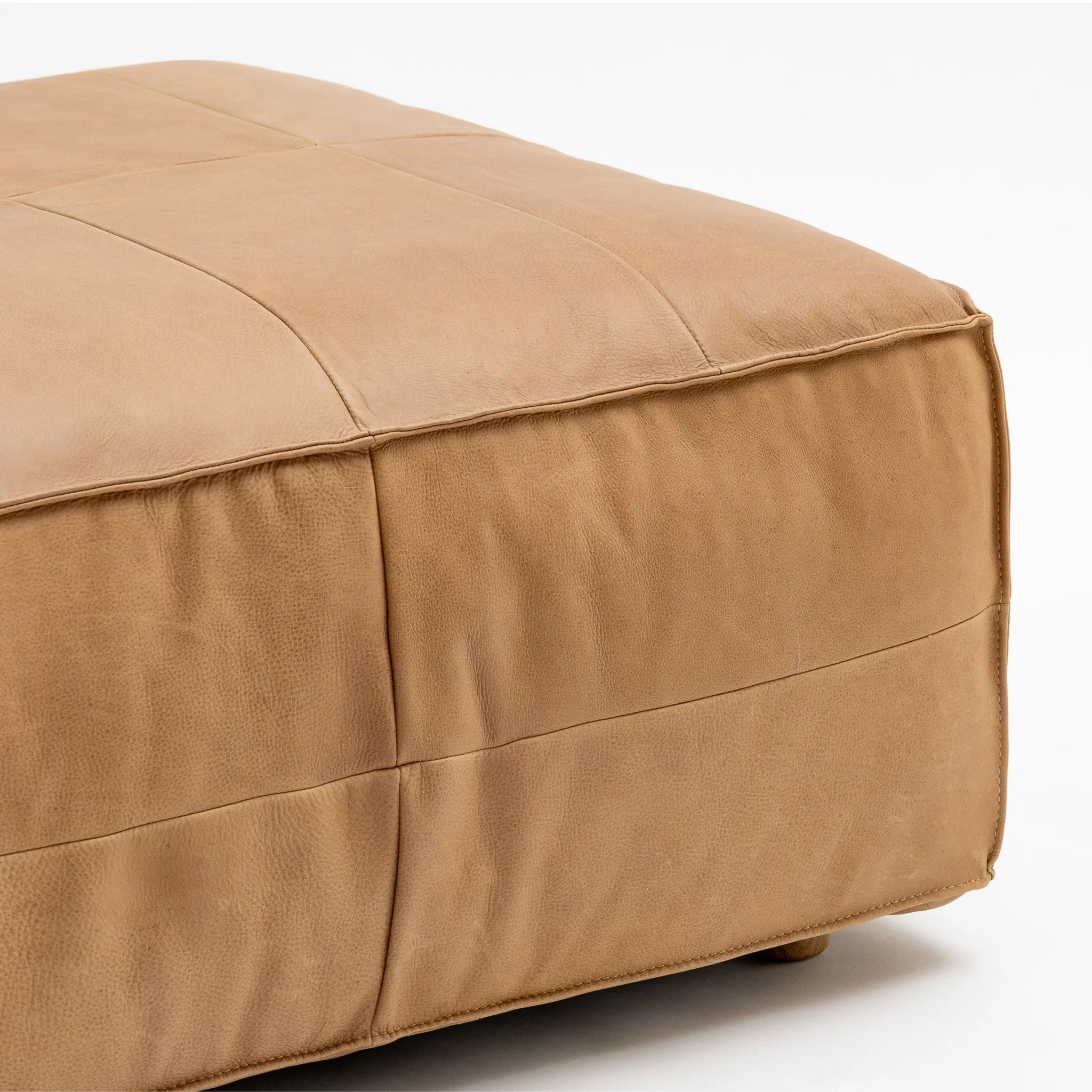 Tanbo Stool - Pecan Leather - Image 9