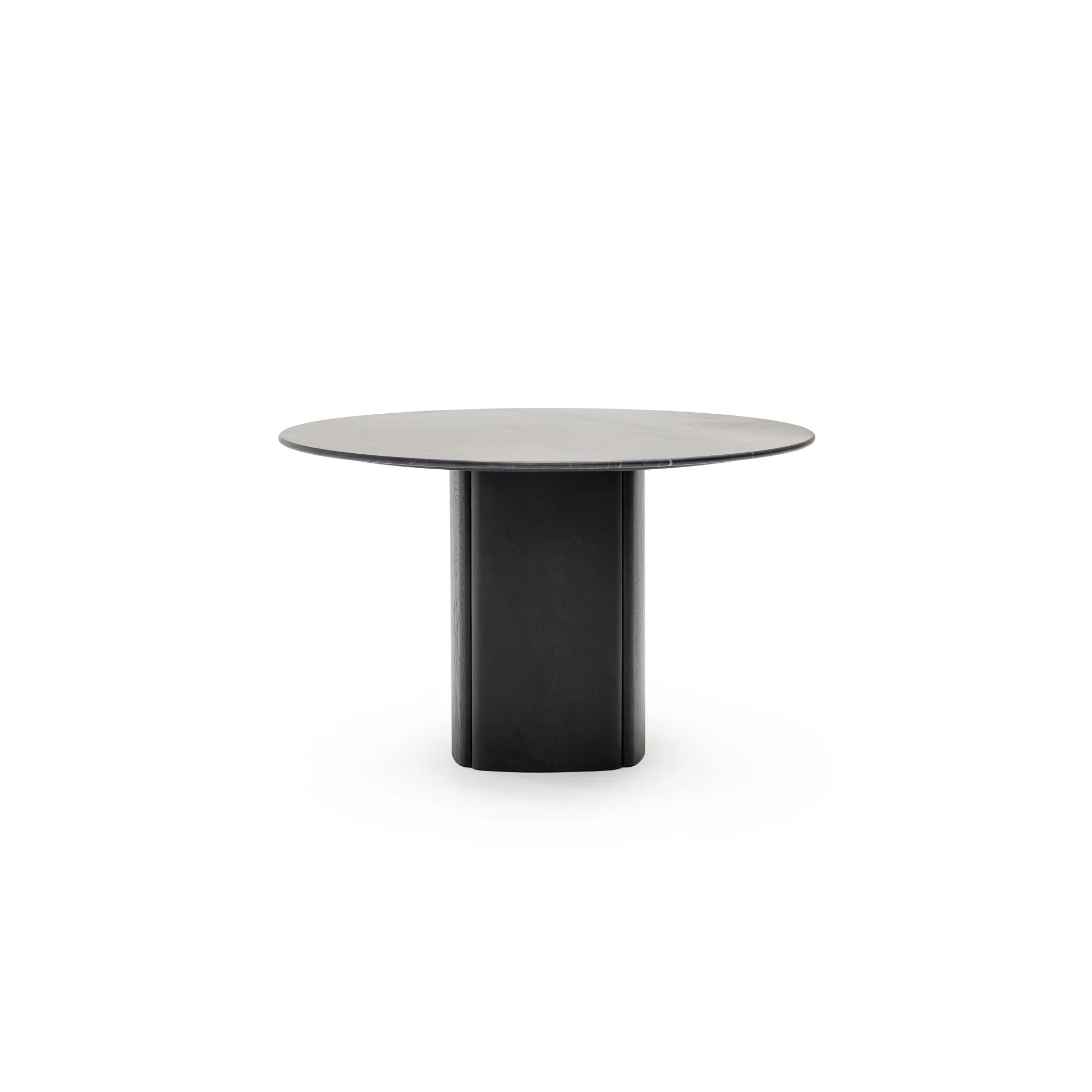 Tathra 125 Table - Black Oak & Nero Marquina