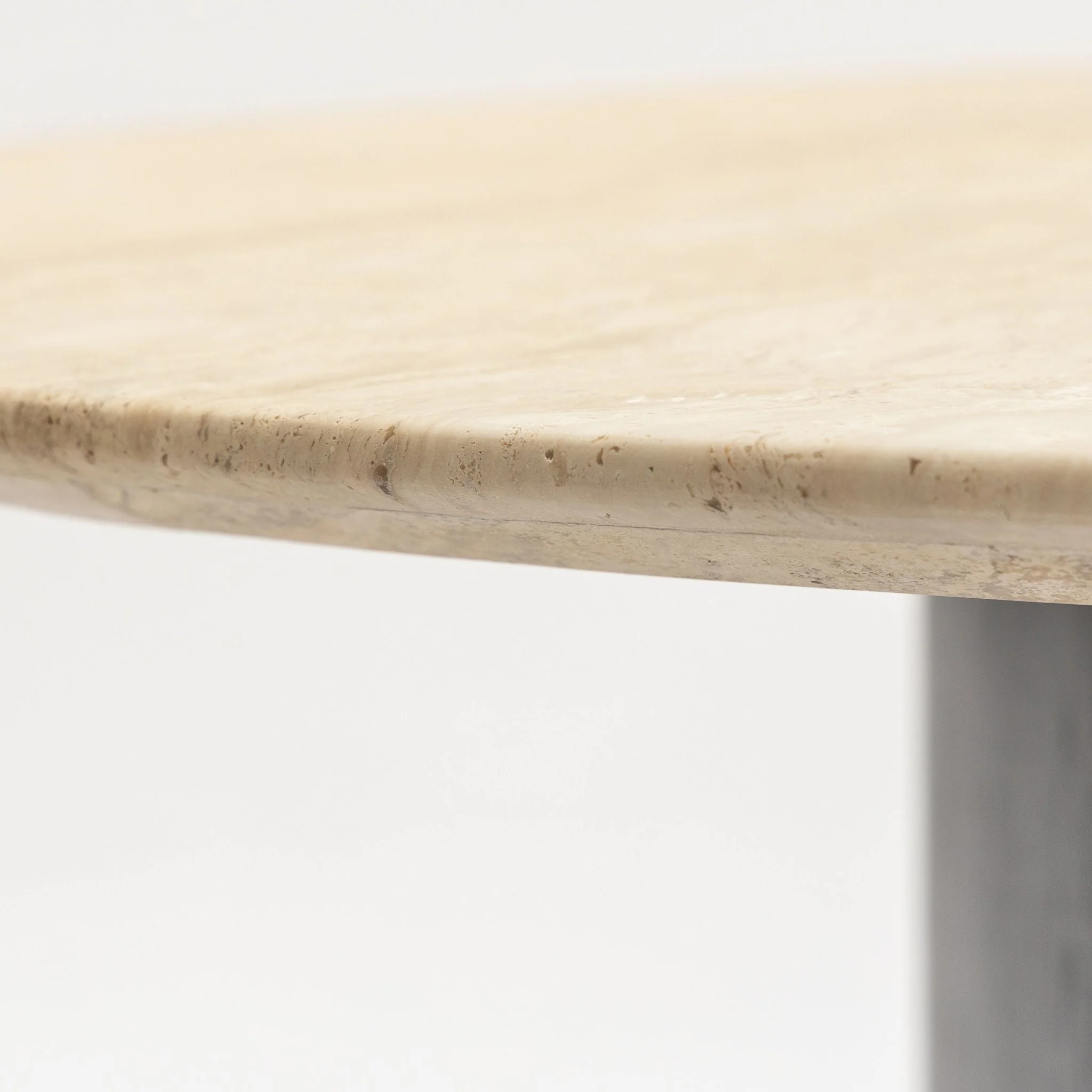 Tathra 125 Table - Black Oak & Travertine - Image 4