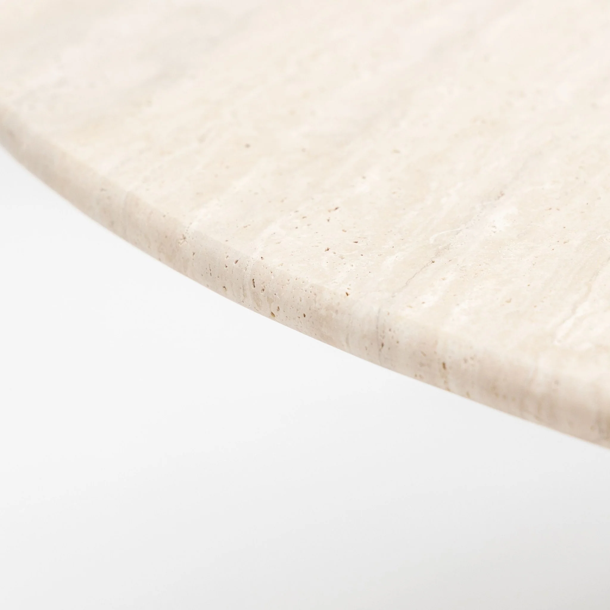 Tathra 155 Table - Espresso Oak & Travertine - Image 6