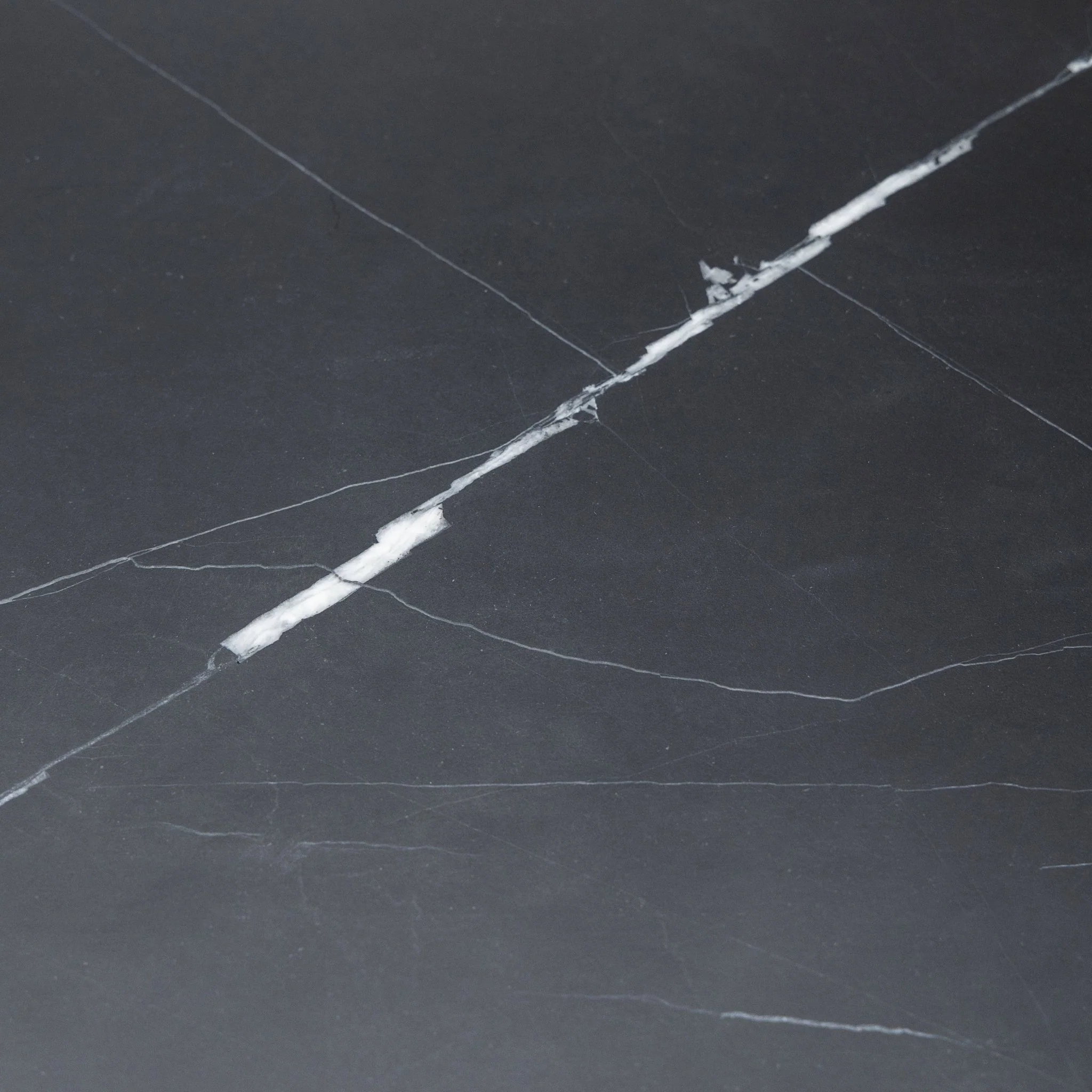 Tathra Console - Black Oak & Nero Marquina - Image 12