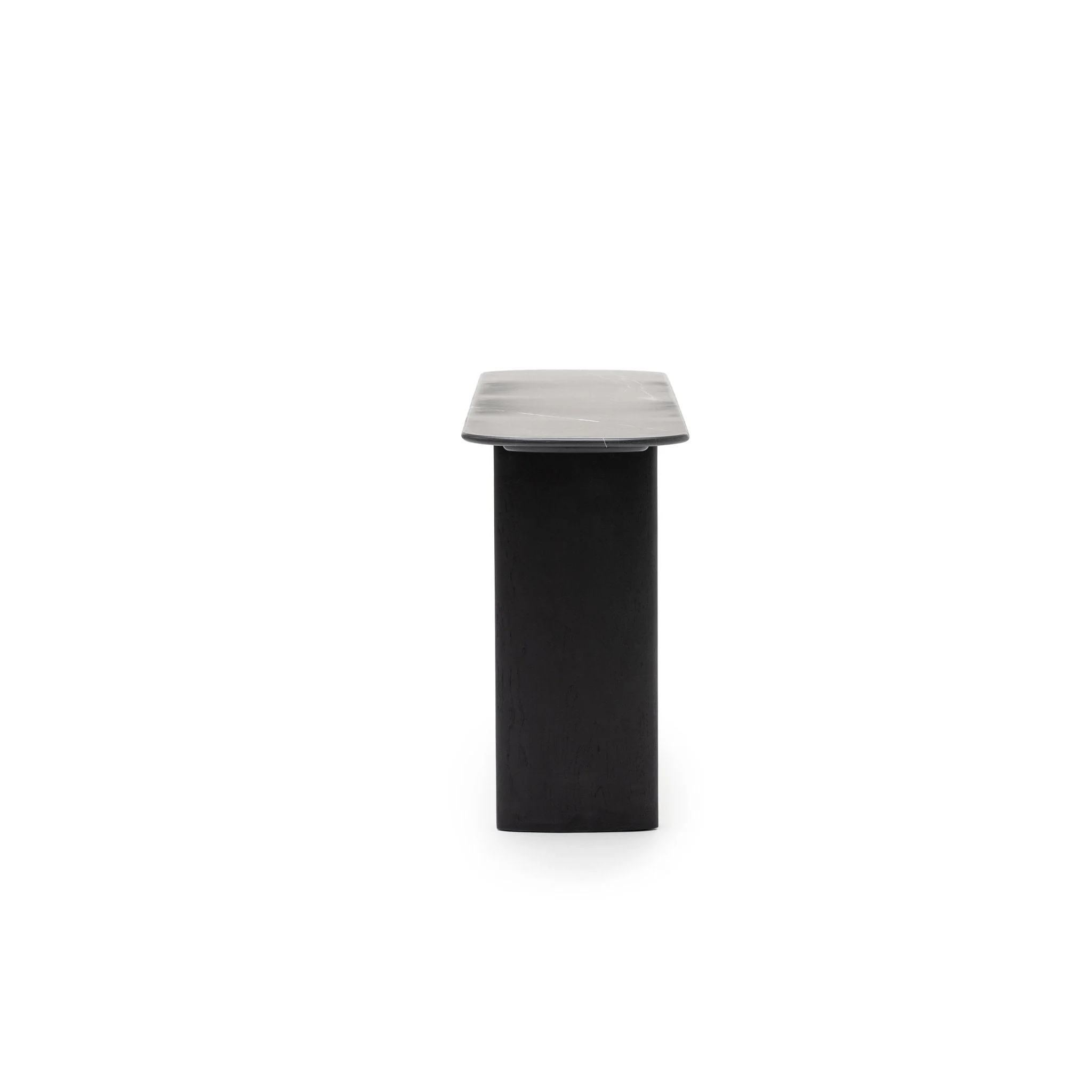 Tathra Console - Black Oak & Nero Marquina - Image 3