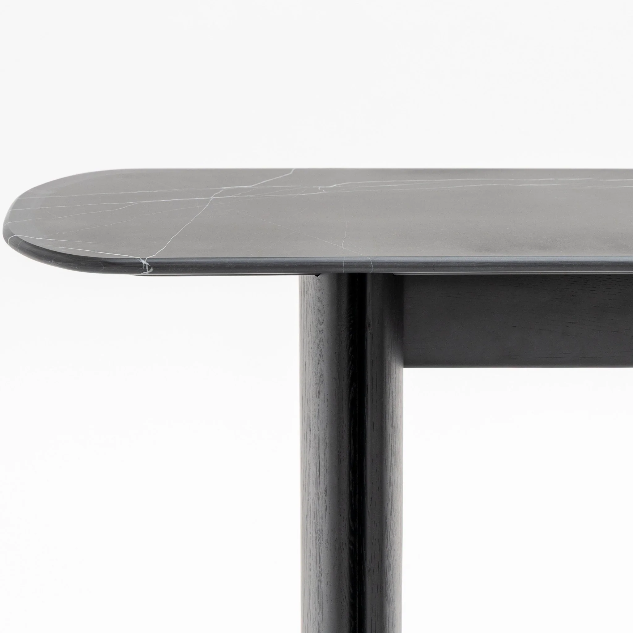 Tathra Console - Black Oak & Nero Marquina - Image 6
