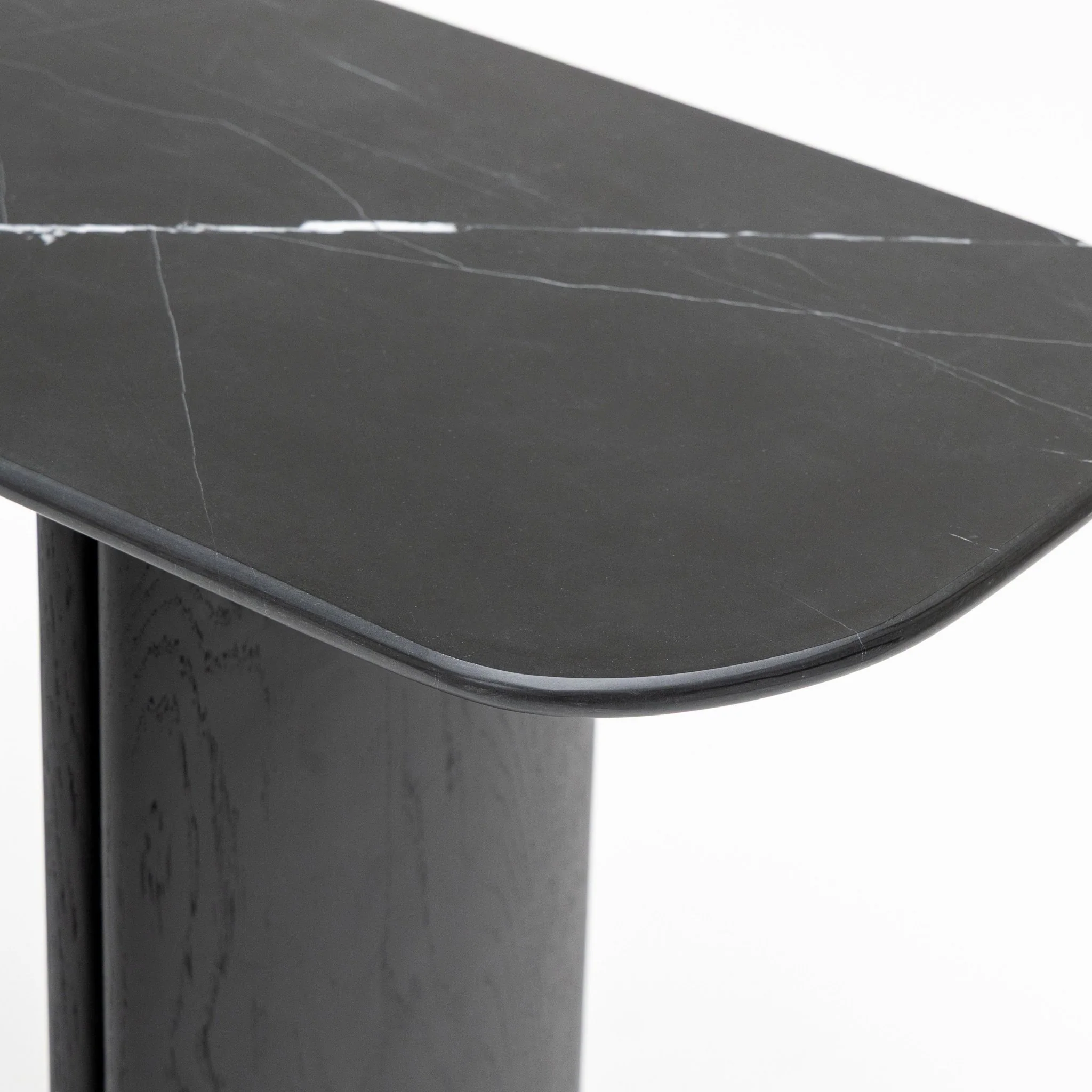 Tathra Console - Black Oak & Nero Marquina - Image 7