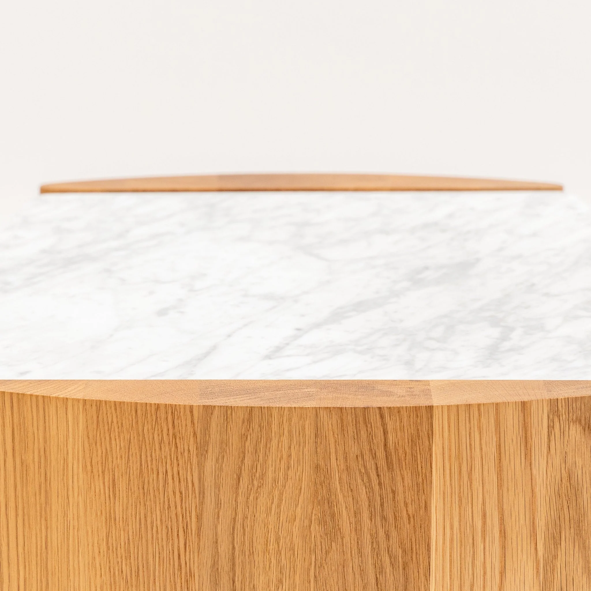 Tathra Nightstand - Light Oak & Bianca Carrara - Image 12