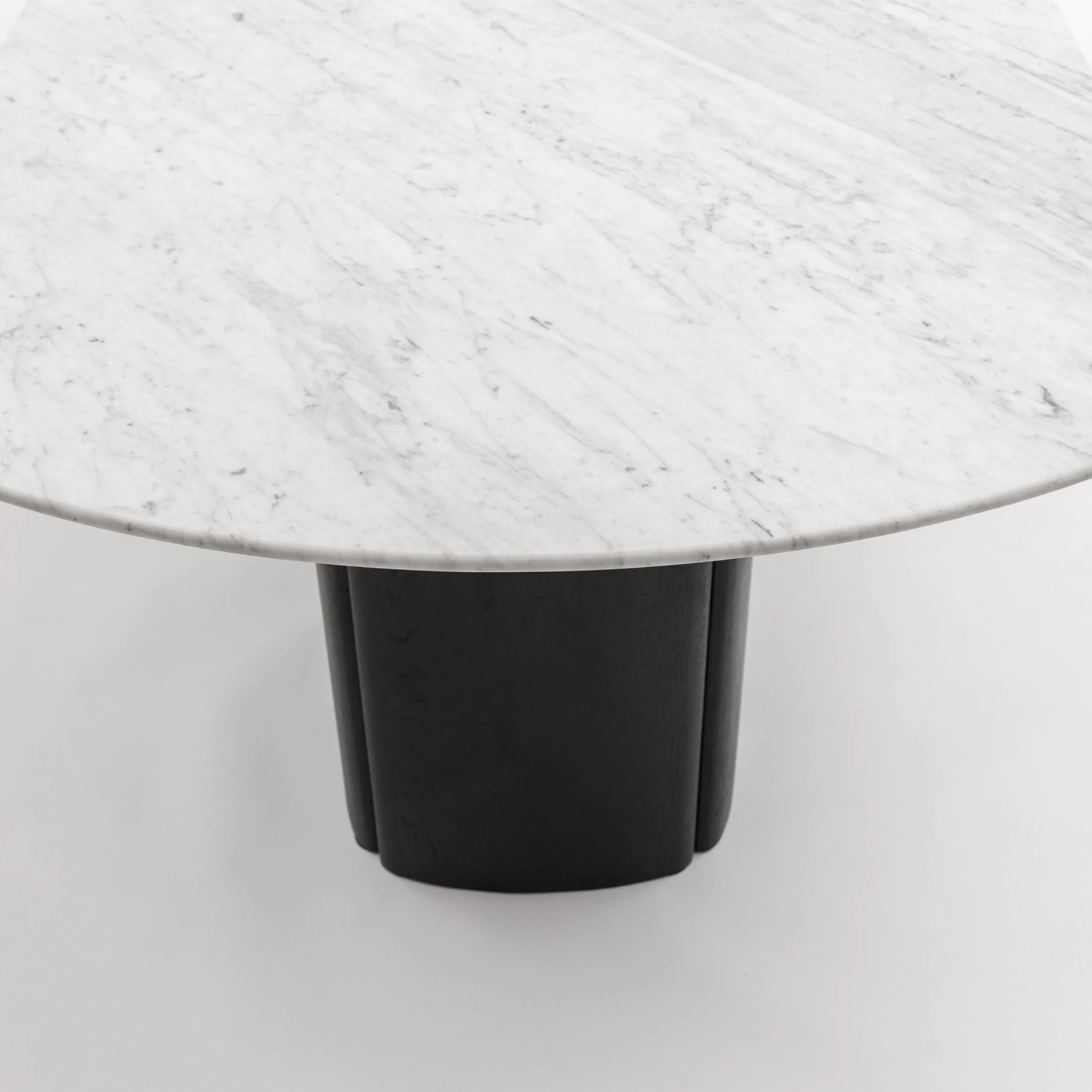 Tathra Table - Black Oak & Bianca Carrara - Image 13