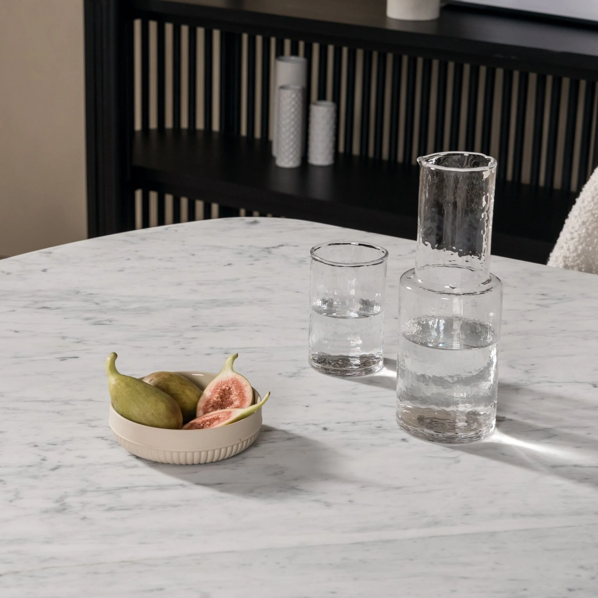 Tathra Table - Black Oak & Bianca Carrara - Image 17
