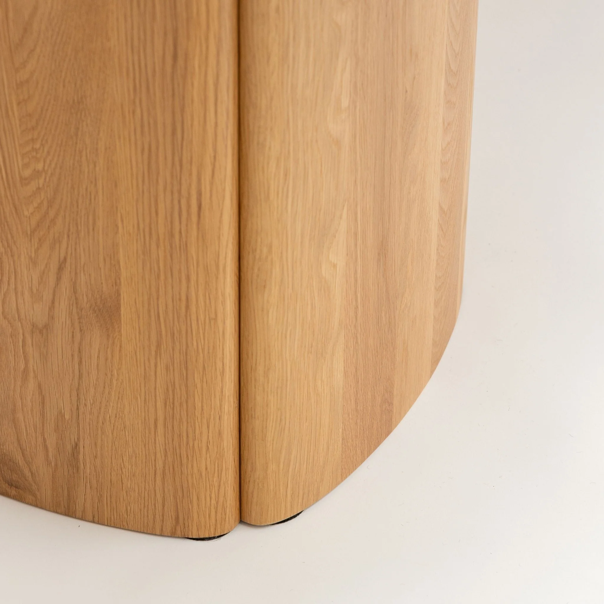 Tathra Table - Light Oak & Travertine - Image 9