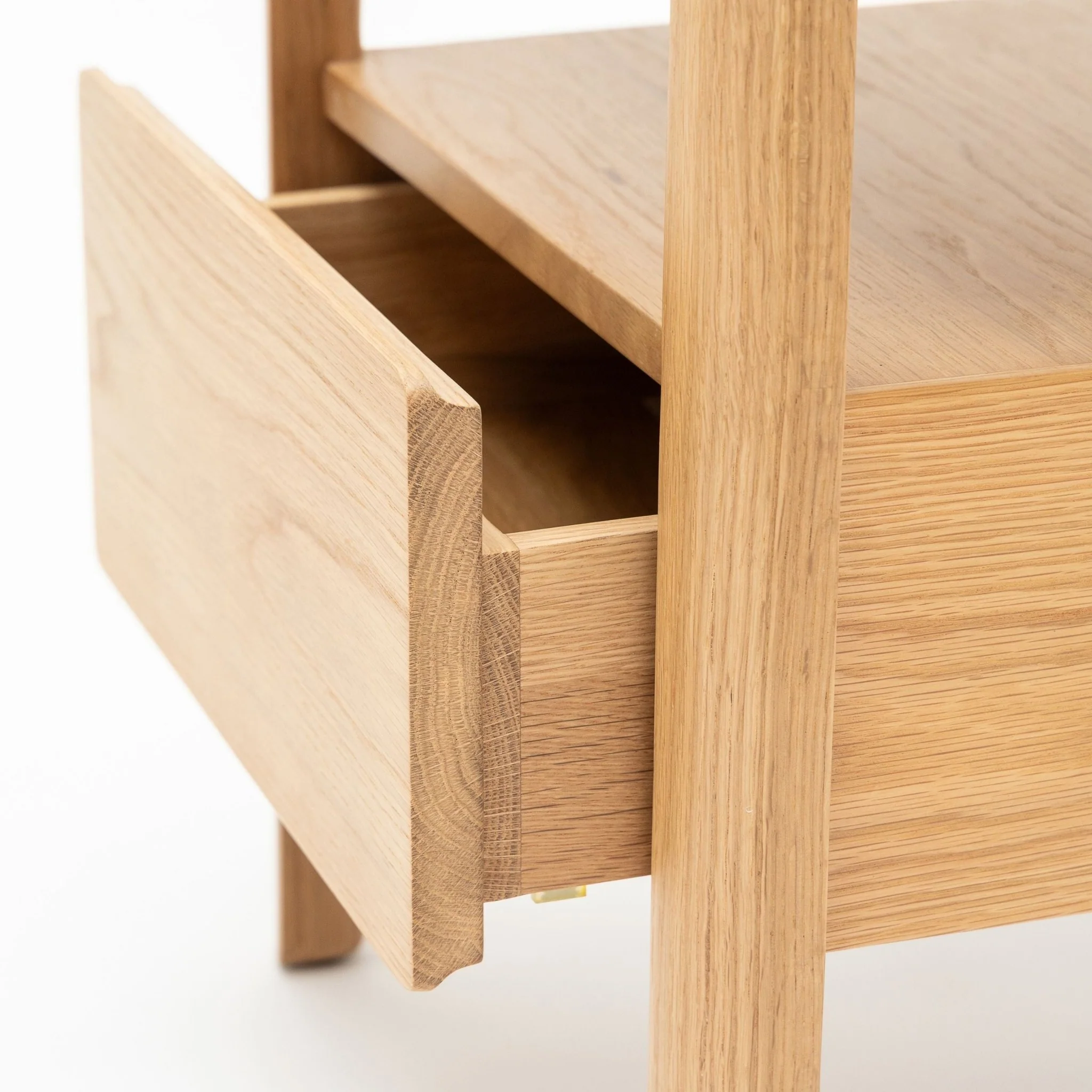 Theo Nightstand 45 - Light Oak & Sintered Stone - Image 10