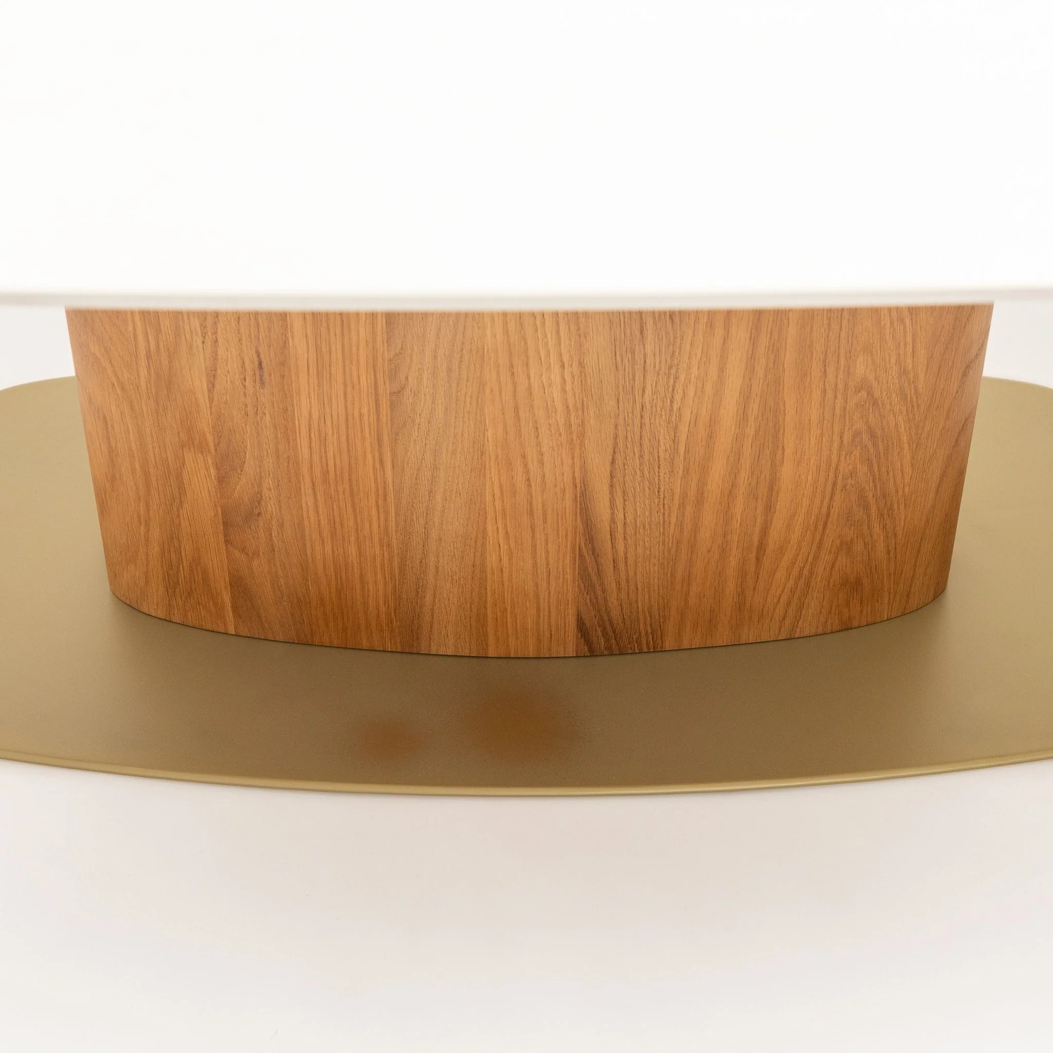 Tilba Pedestal Table - Light Oak - Image 12