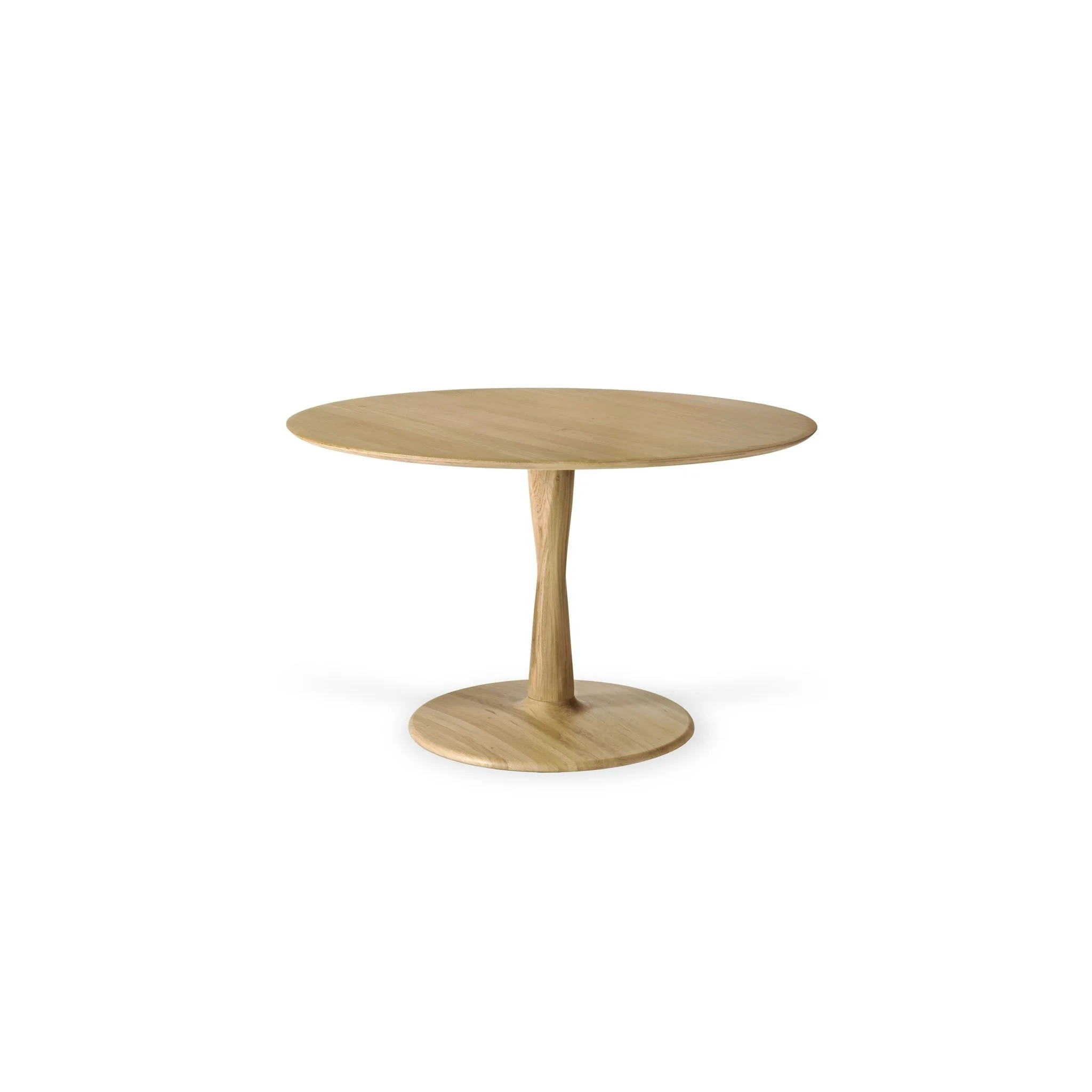 Torsion Round Dining Table - Oak