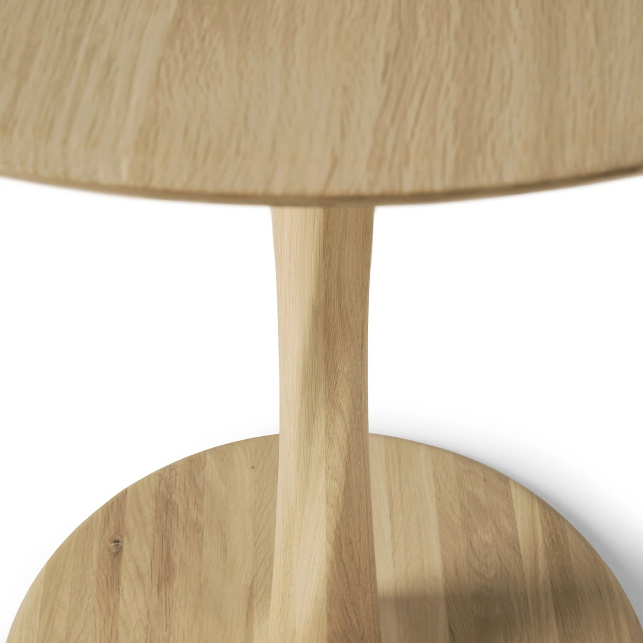 Torsion Round Dining Table - Oak - Image 3