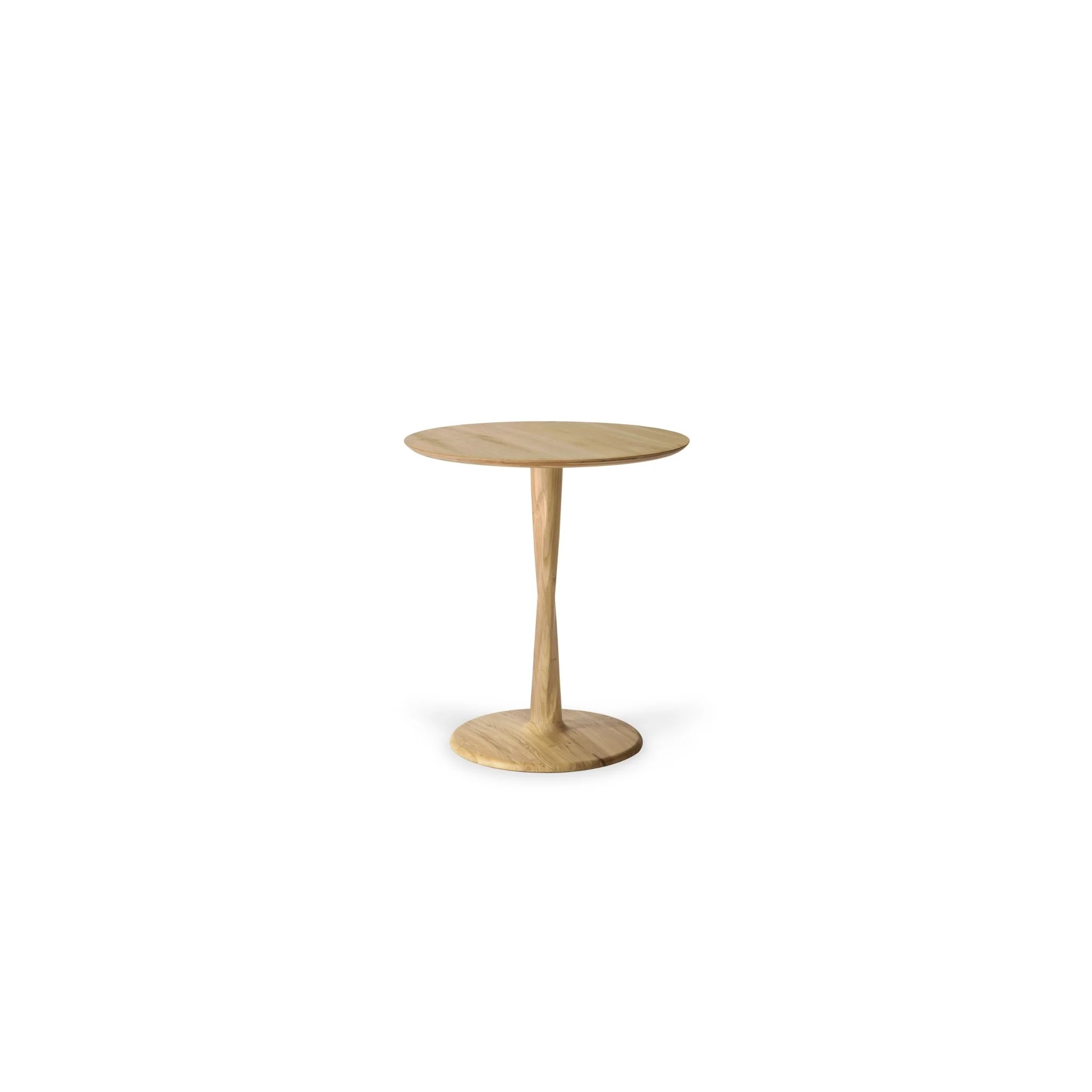 Torsion Round Dining Table - Oak - Image 6
