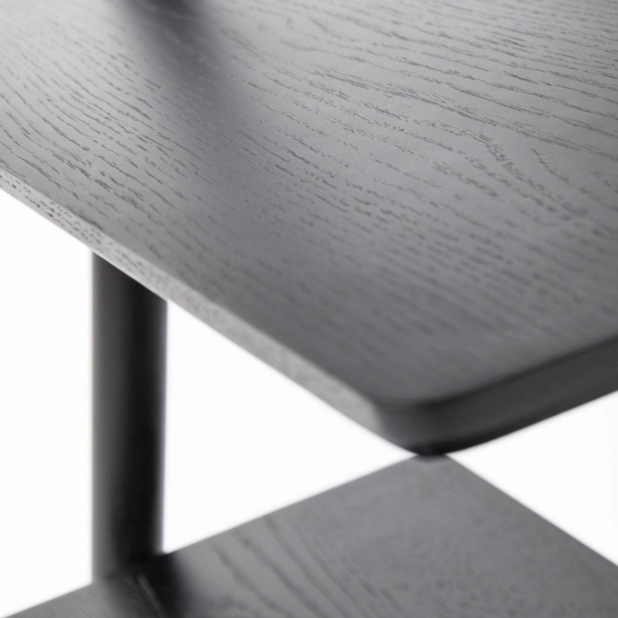Tosta Leaning Shelf - Black Oak - Image 4