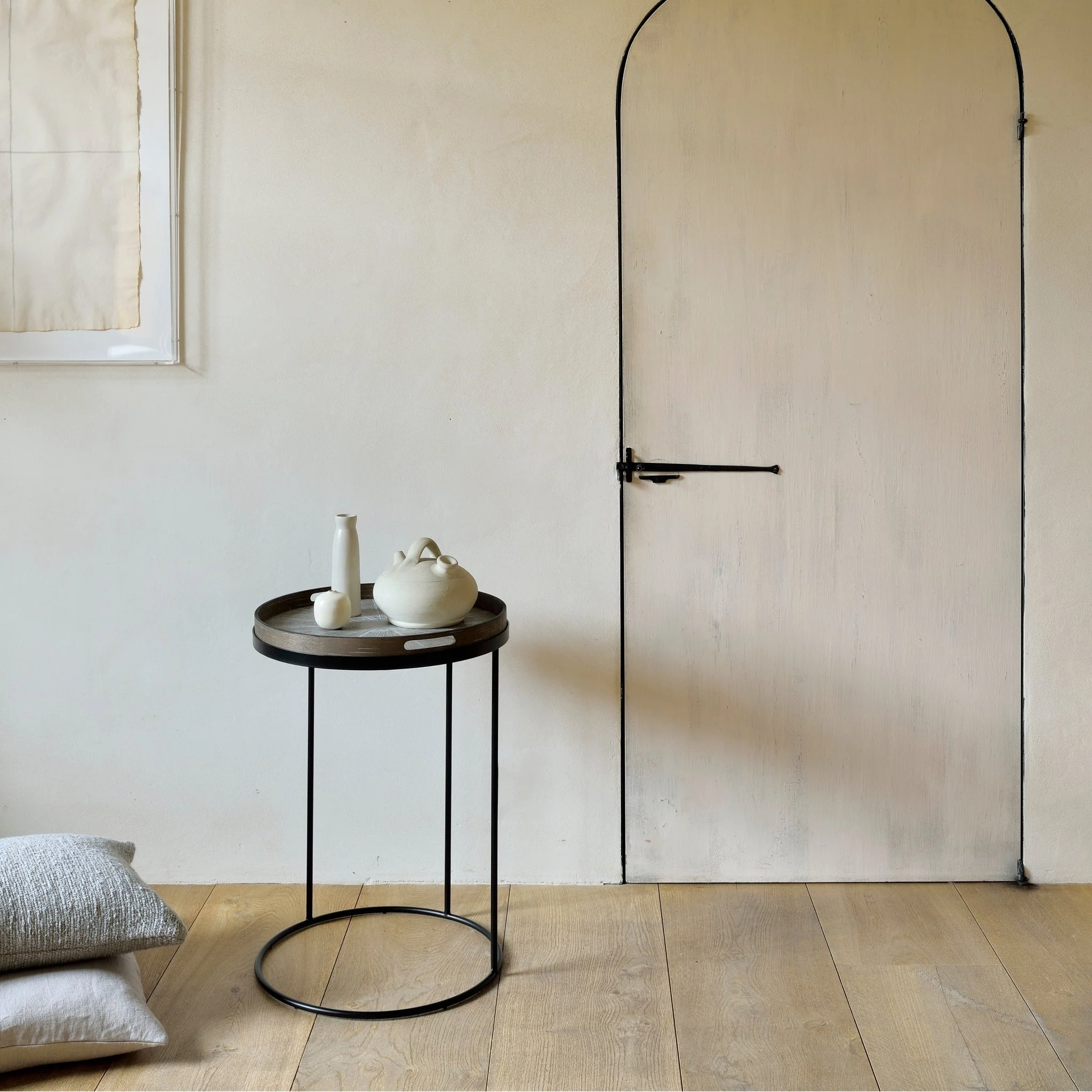 Tray Side Table - Round - Image 2
