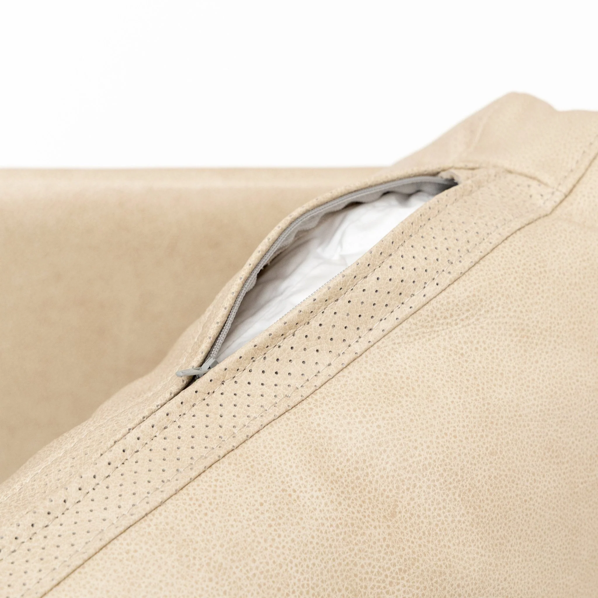 Troubadour Chair - Espresso Oak & Limestone Leather - Image 13