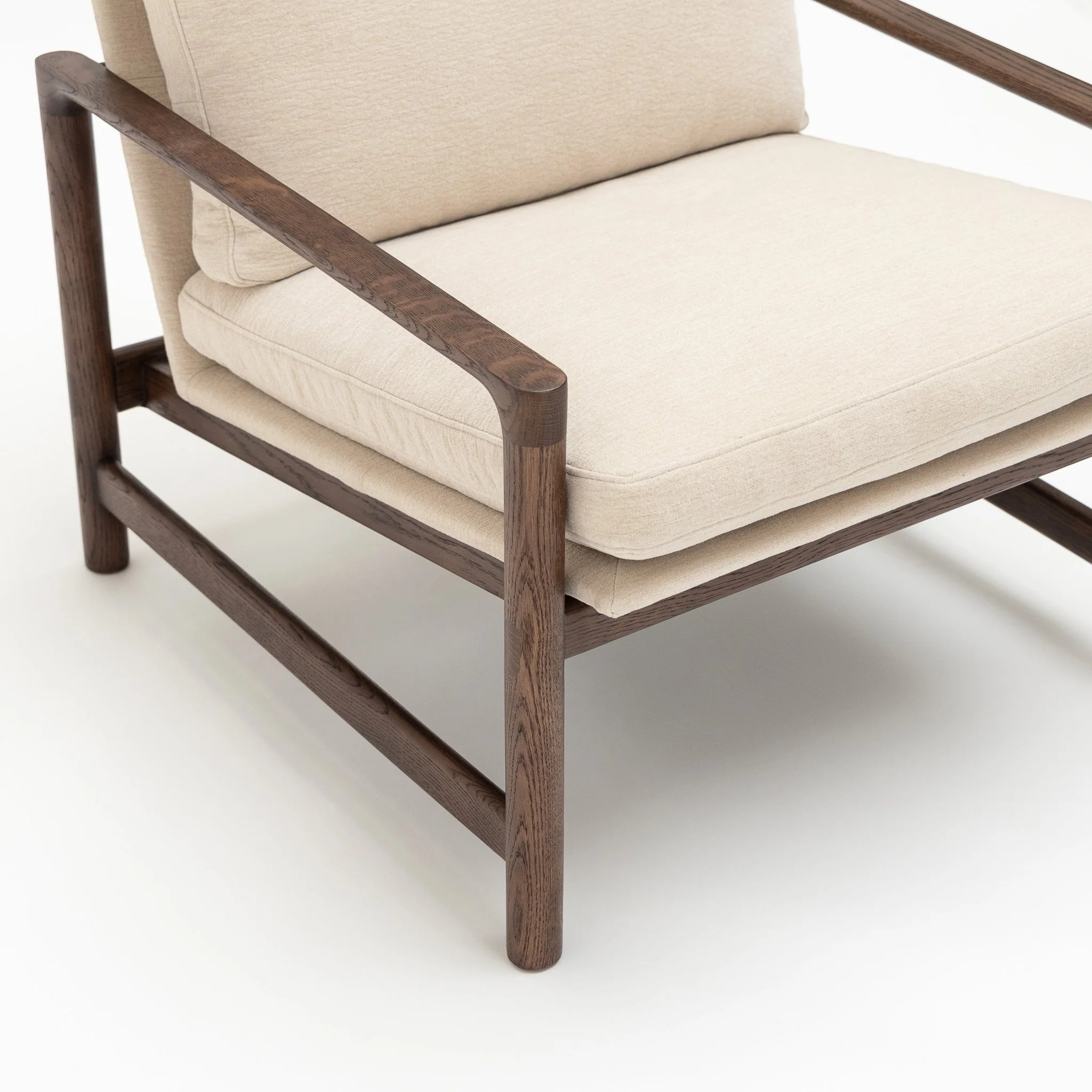 Troubadour Chair - Espresso Oak & Bleached Sand - Image 5