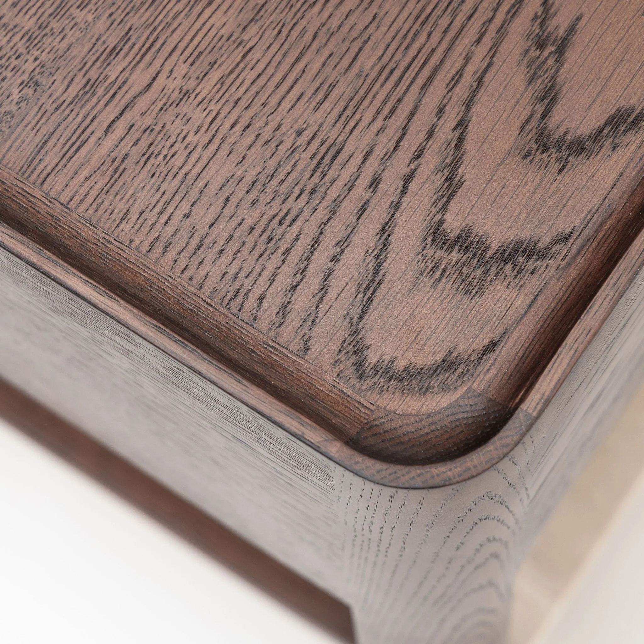 Tye Nightstand 45  - Espresso Oak & Travertine - Image 7