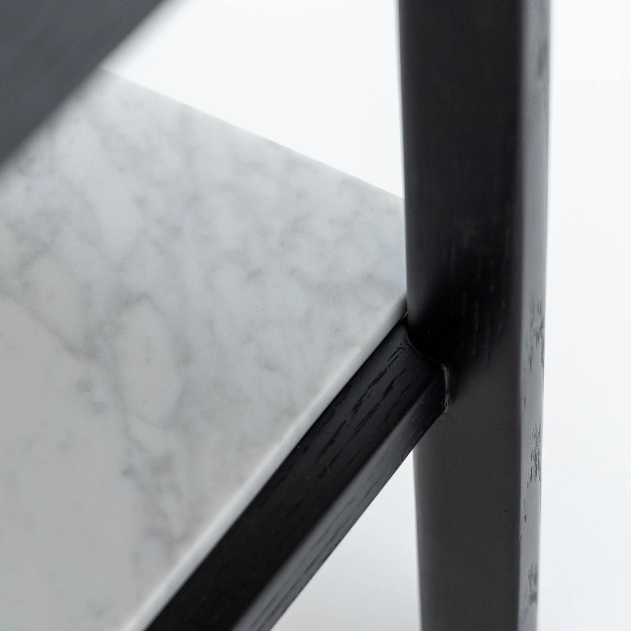 Tye Nightstand 60 - Black Oak & Bianca Carrara - Image 11