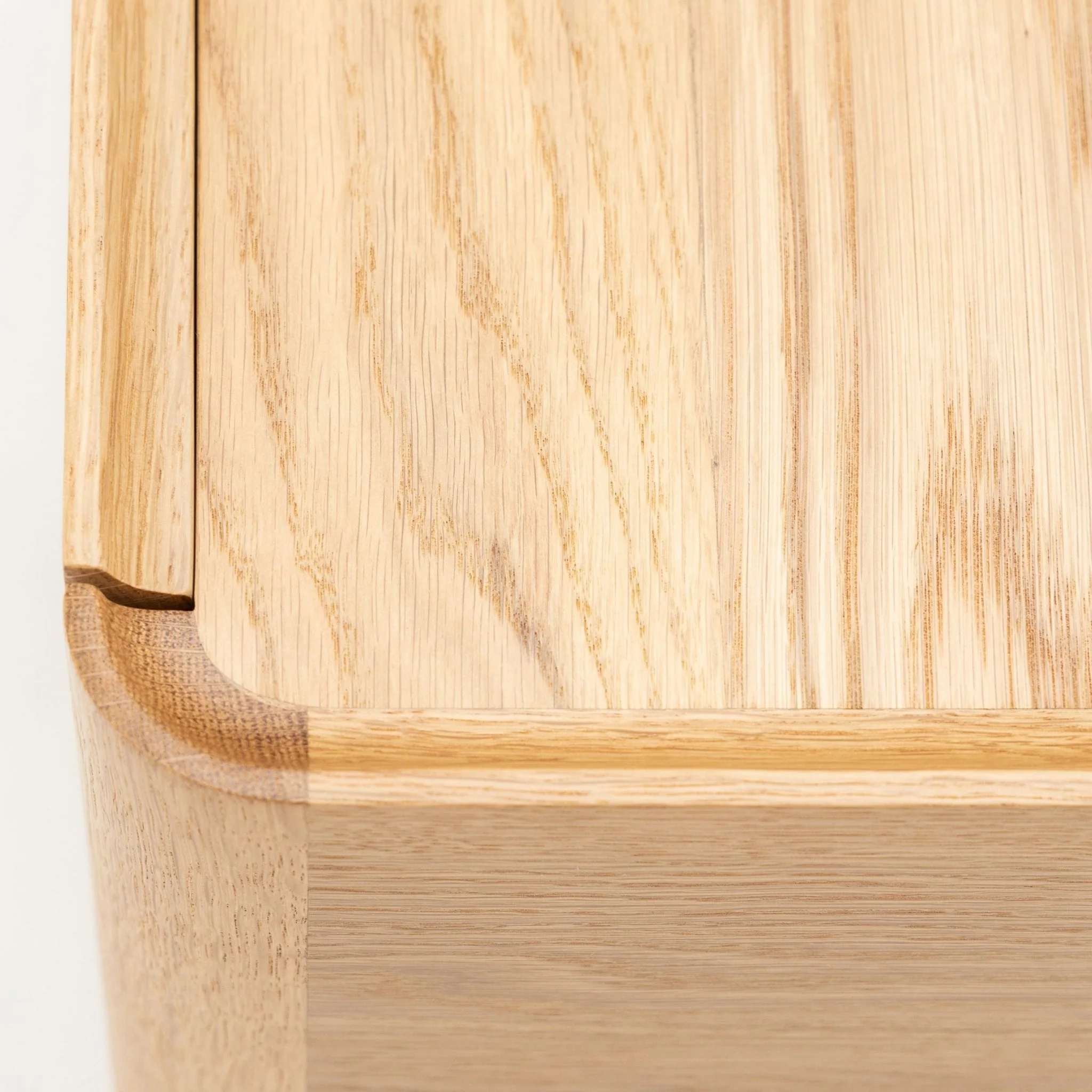 Tye Nightstand 60 - Light Oak & Travertine - Image 8