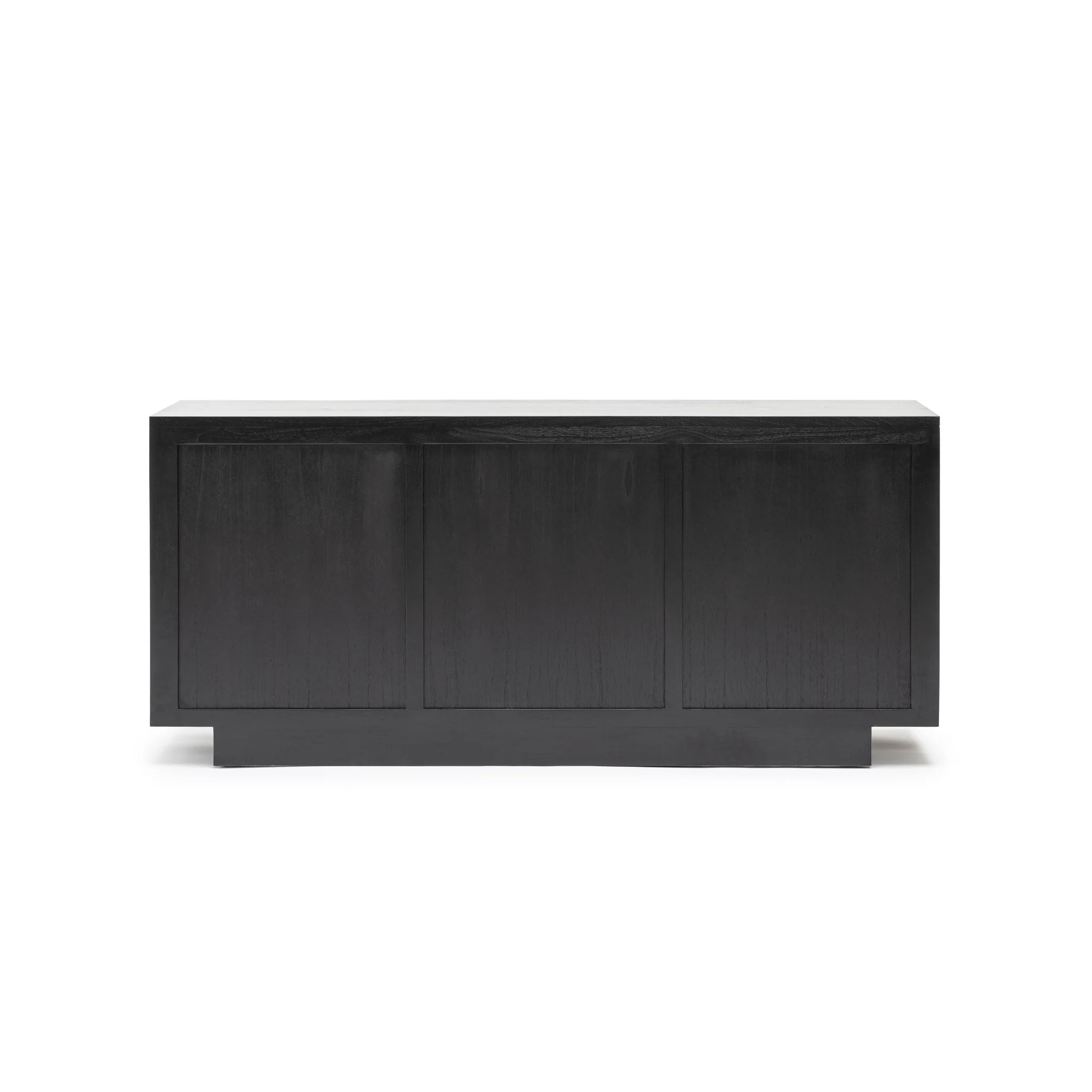 Verona 3 Door Sideboard - Black - Image 6