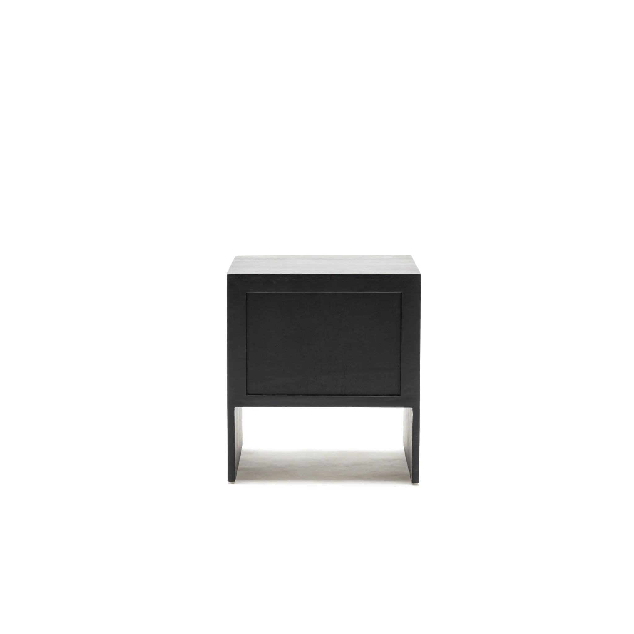 Verona Bedside Table - Black - Image 8
