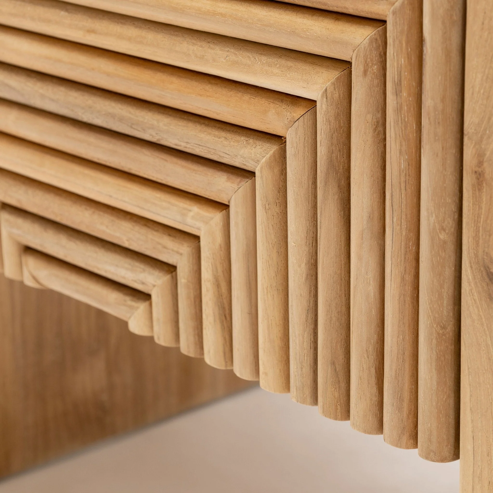 Verona Bedside Table - Natural - Image 8