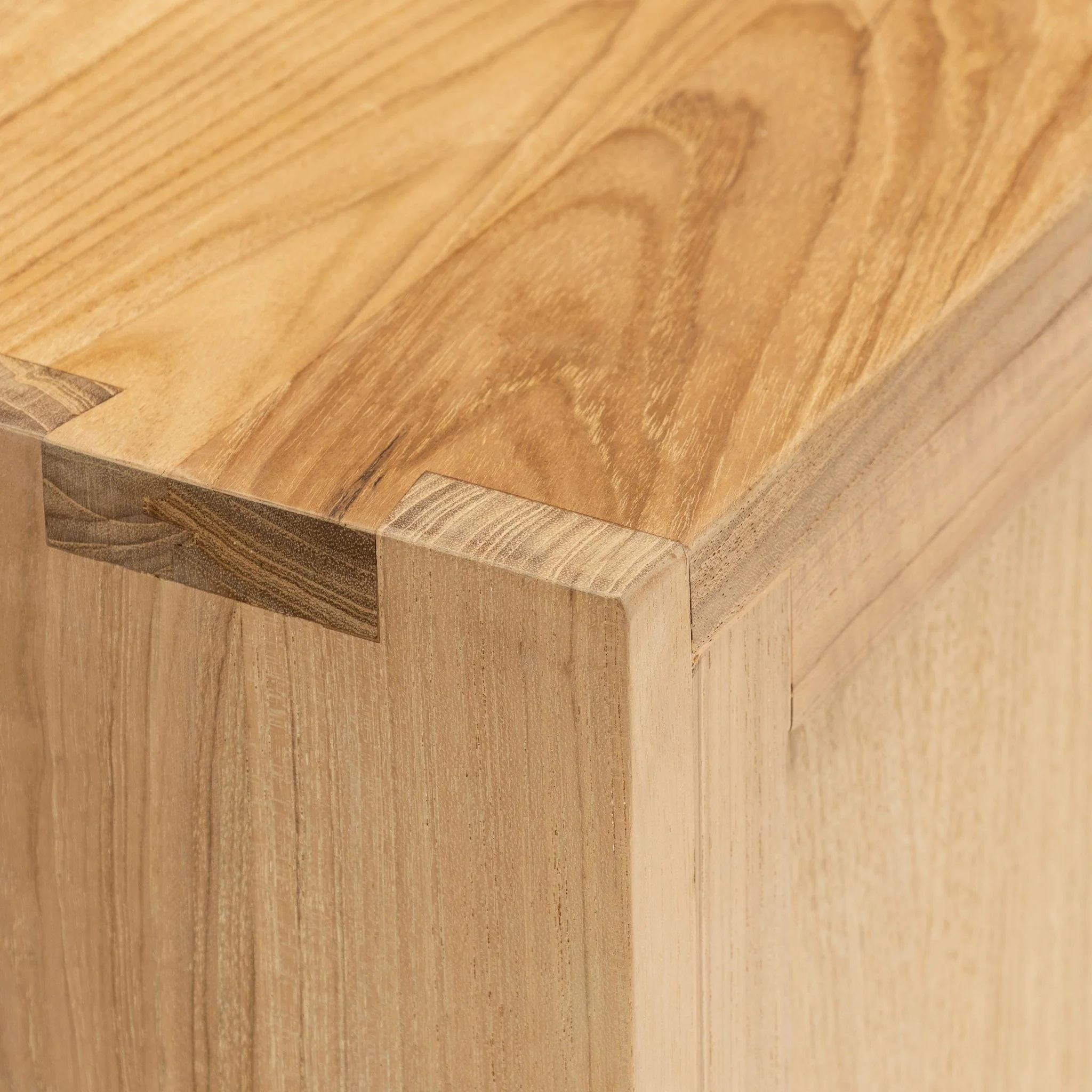 Verona Bedside Table - Natural - Image 9