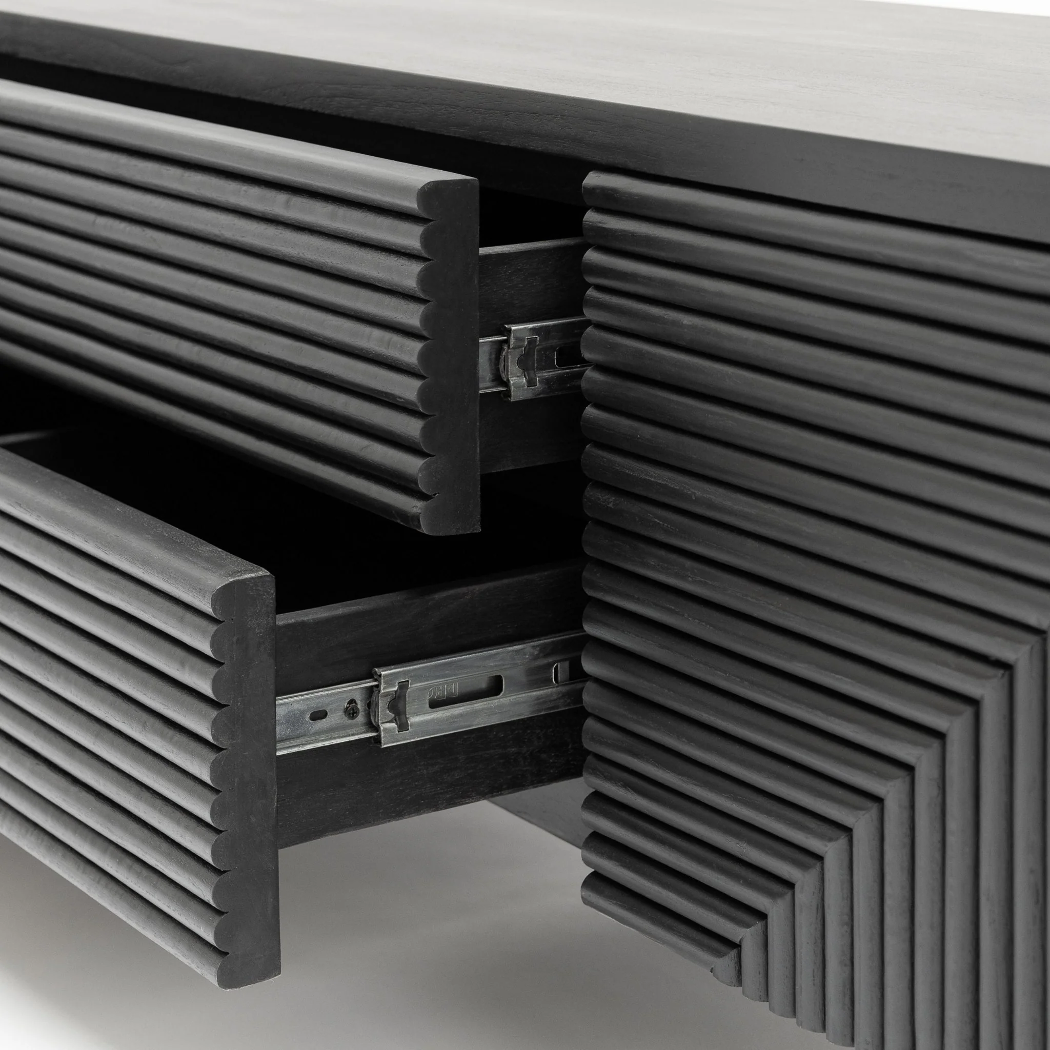 Verona Entertainment Unit - Black - Image 9