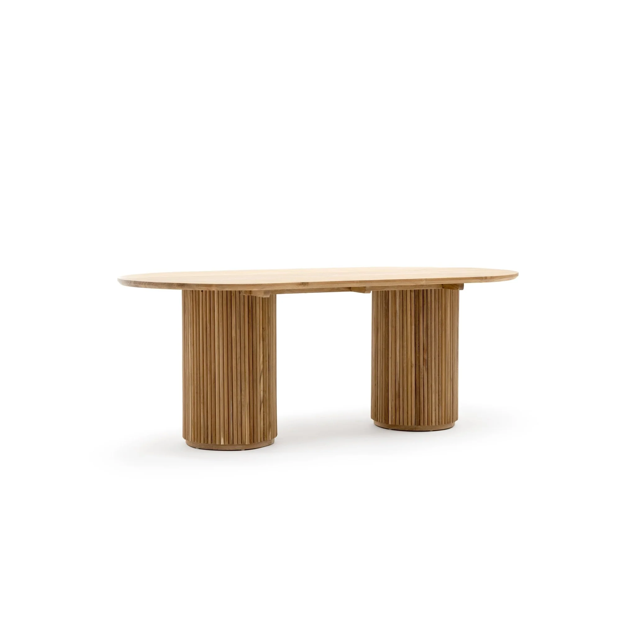 Verona Oval Table - Natural - Image 4