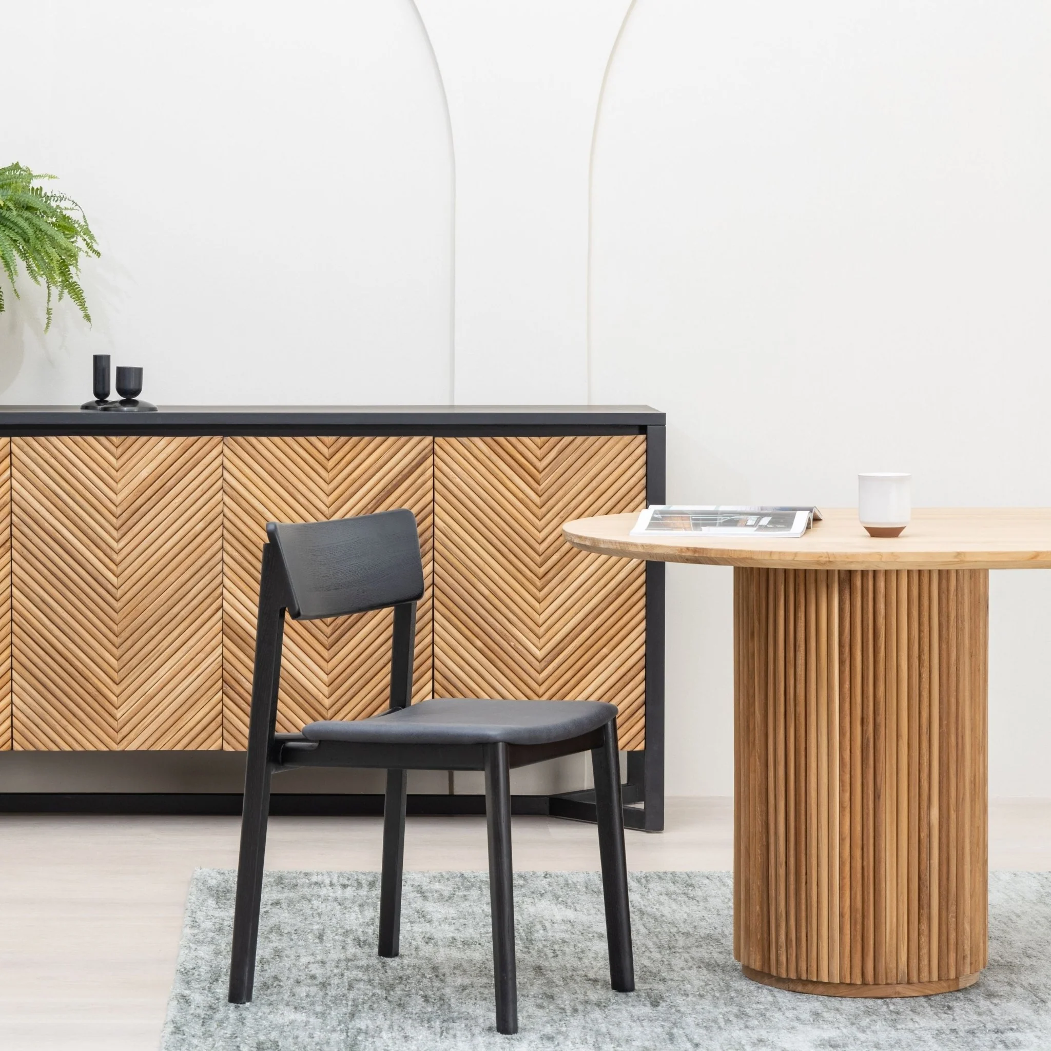 Verona Oval Table - Natural - Image 6