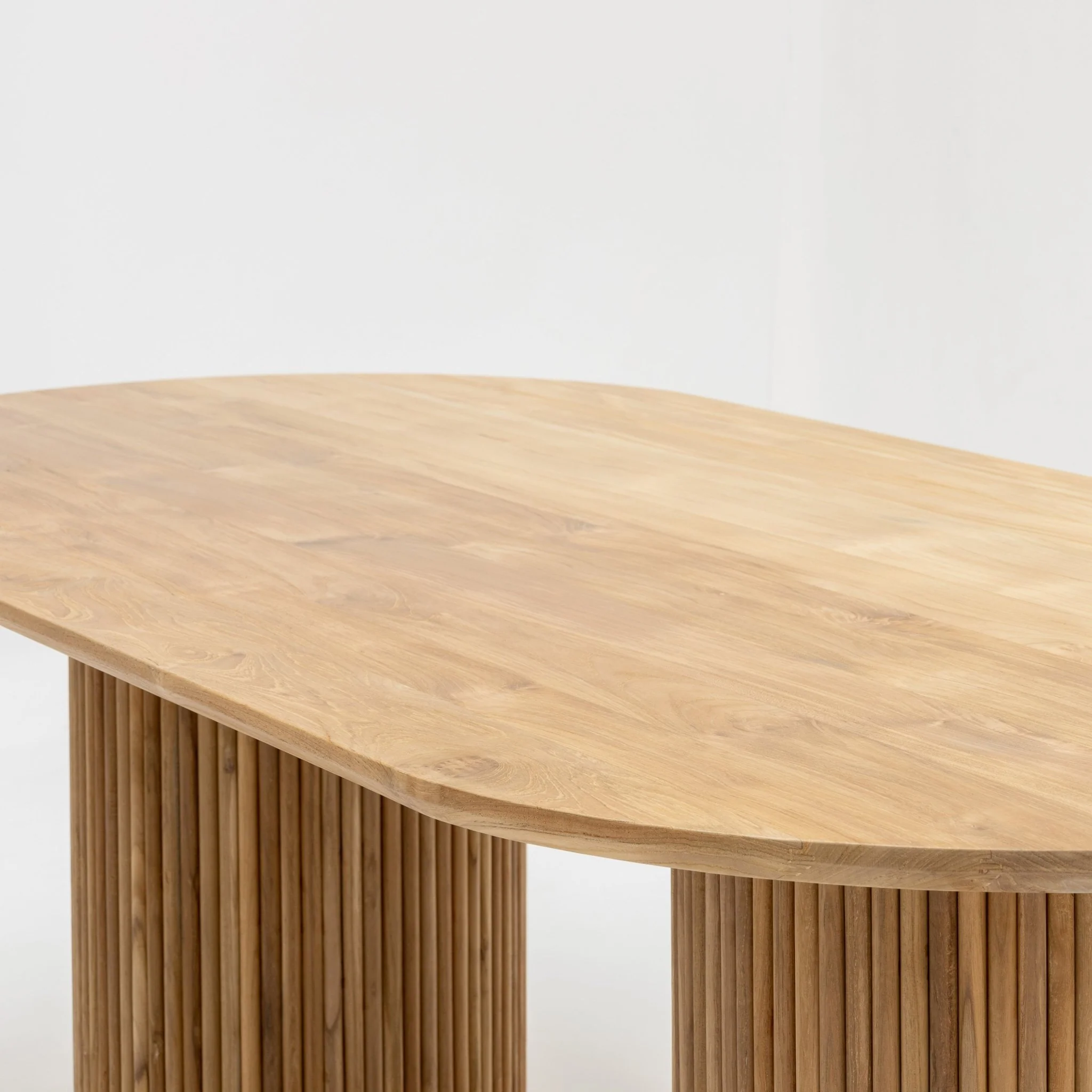 Verona Oval Table - Natural - Image 7