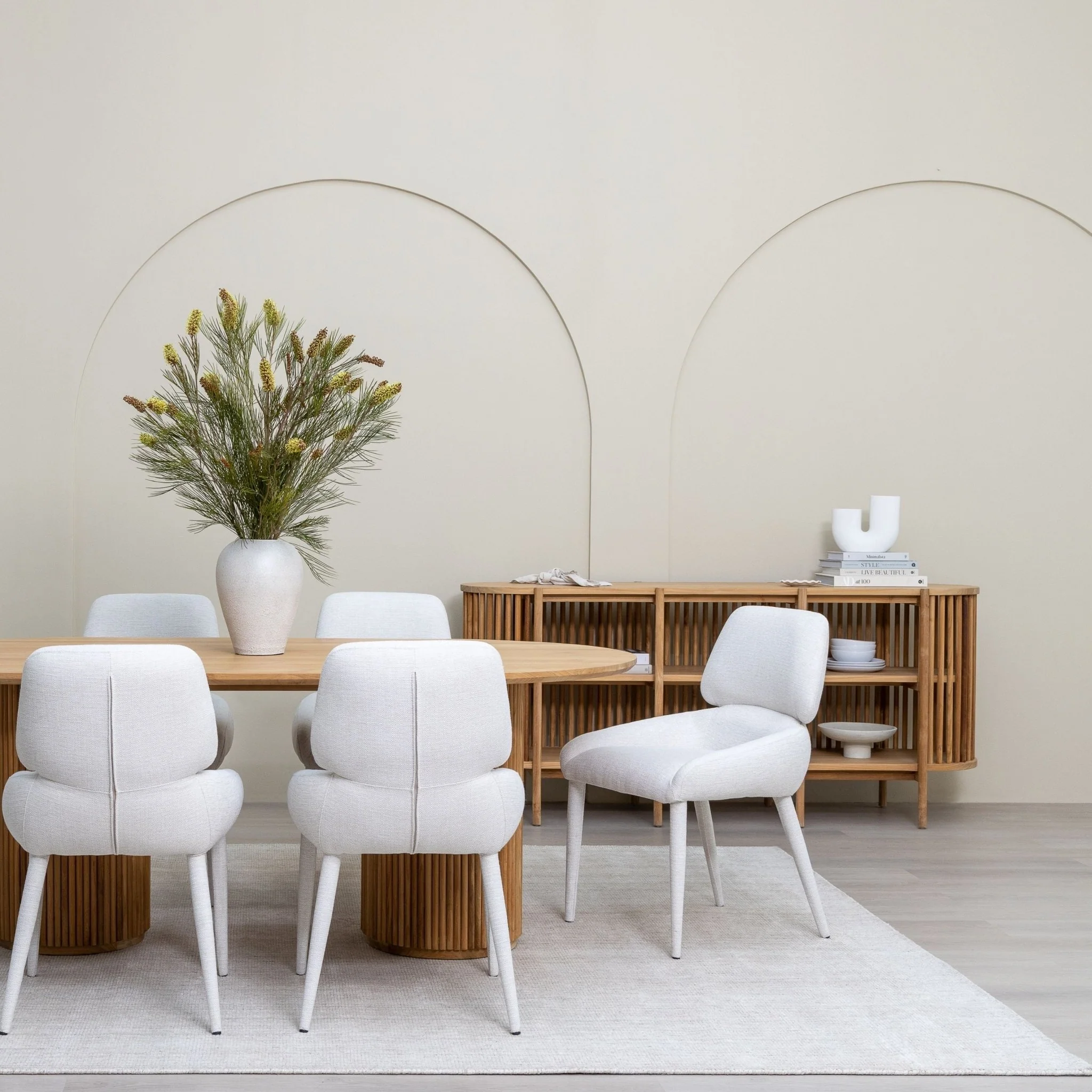 Verona Oval Table - Natural - Image 8