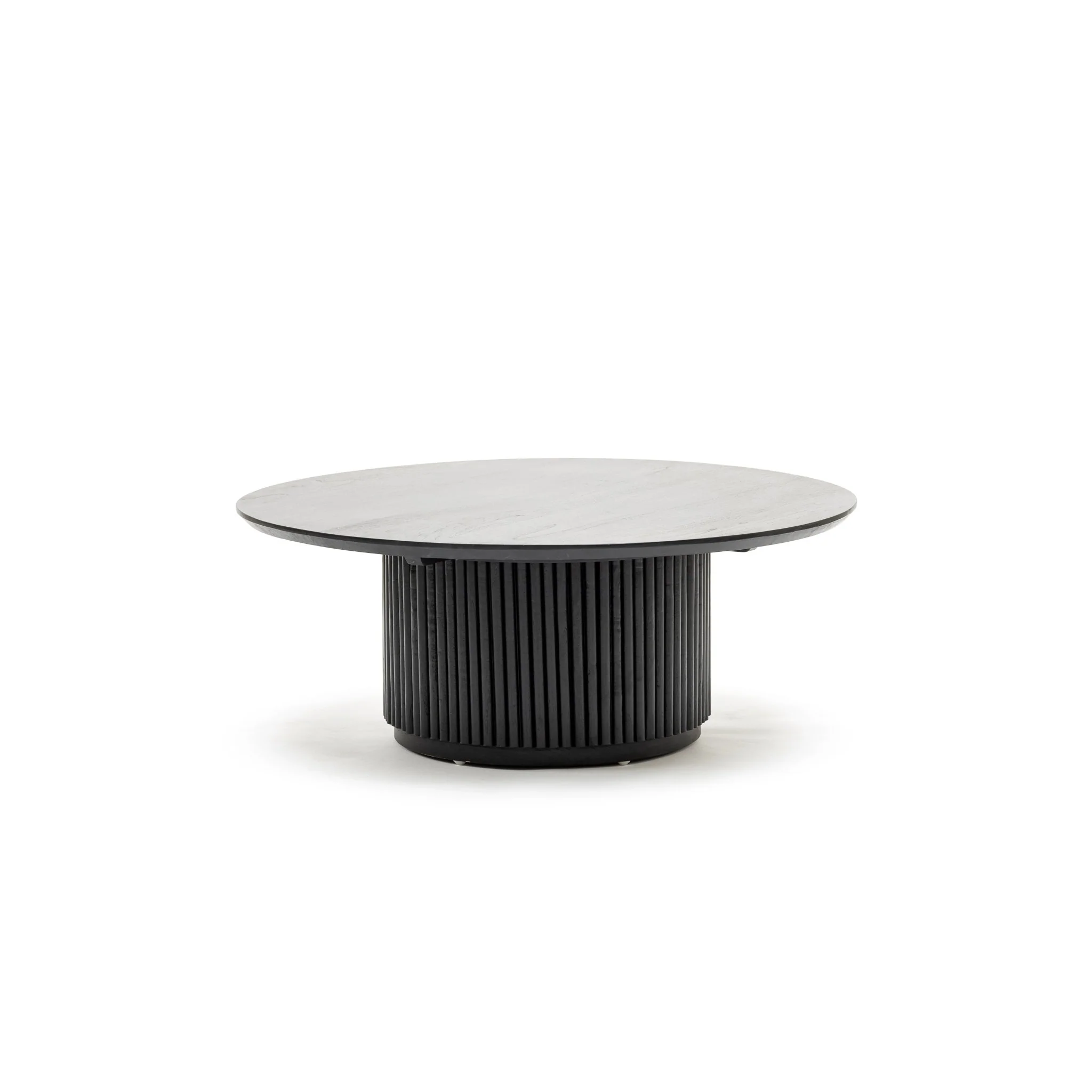 Verona Round Coffee Table - Black