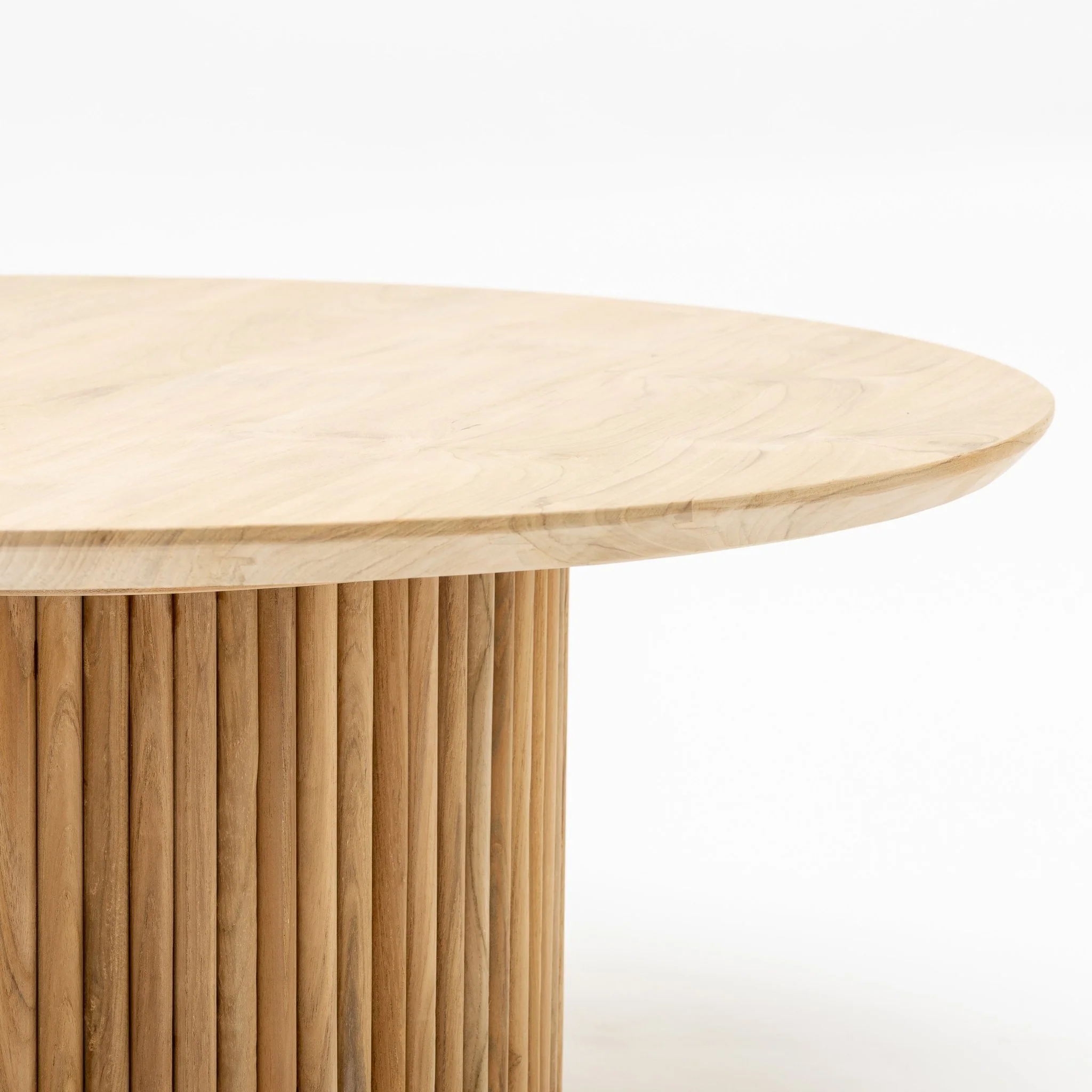 Verona Round Coffee Table - Natural - Image 3