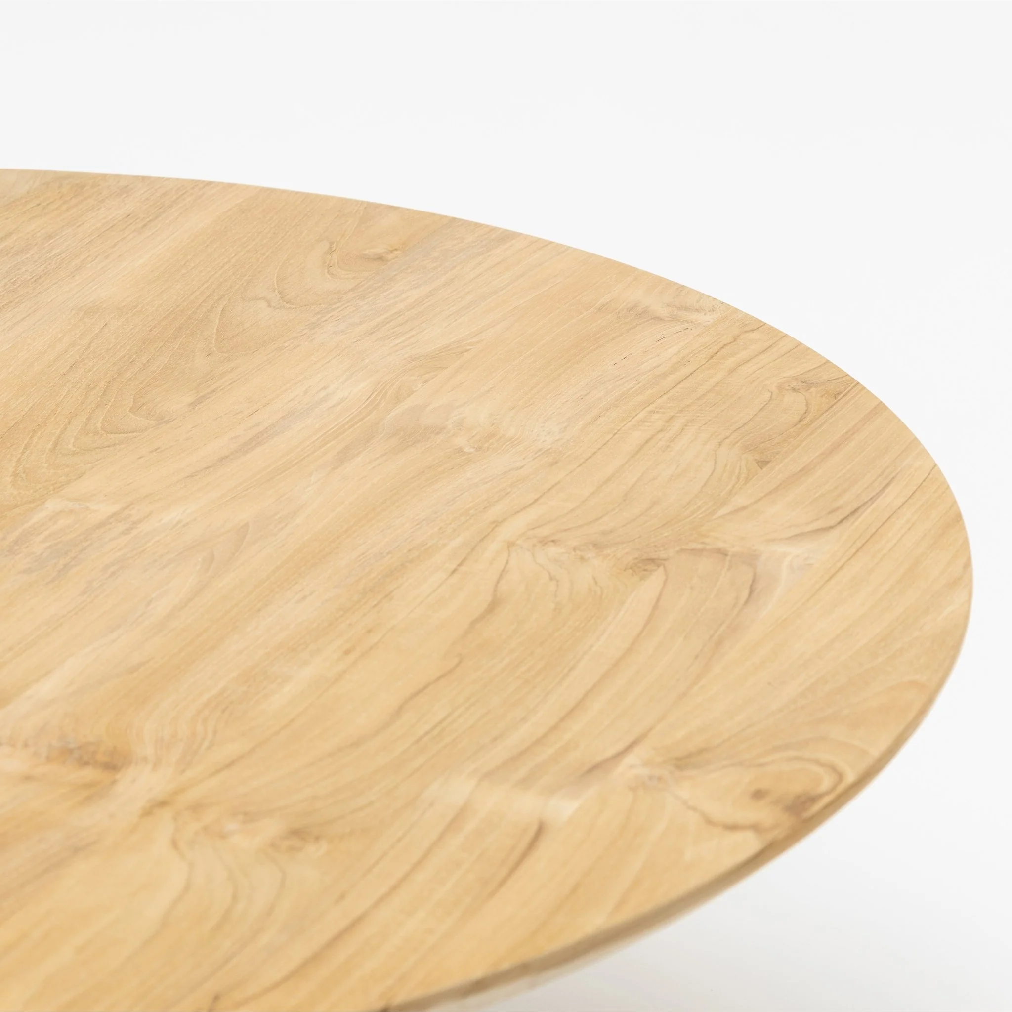 Verona Round Coffee Table - Natural - Image 5
